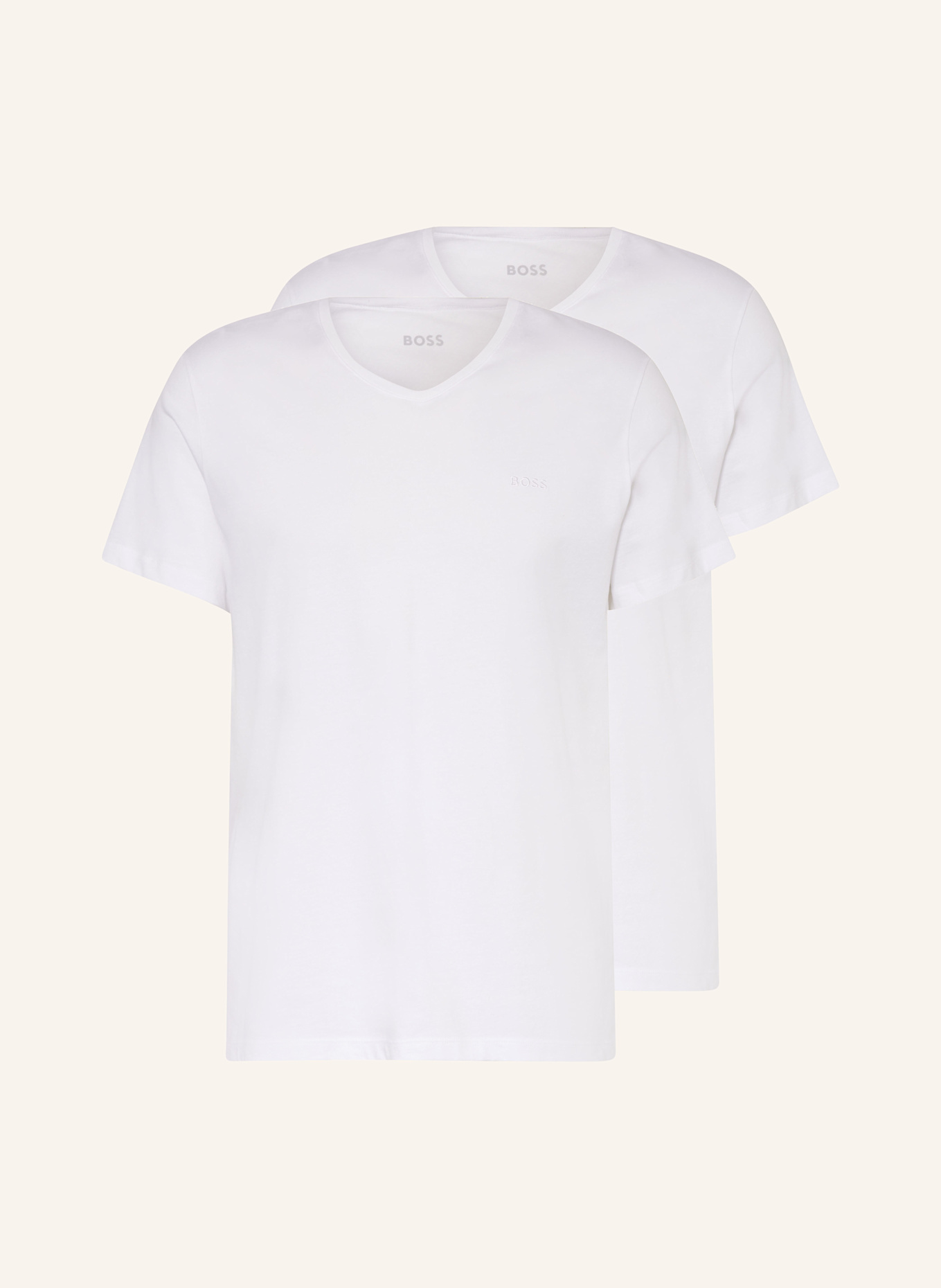 BOSS 2-pack T-shirts COMFORT, Color: WHITE (Image 1)