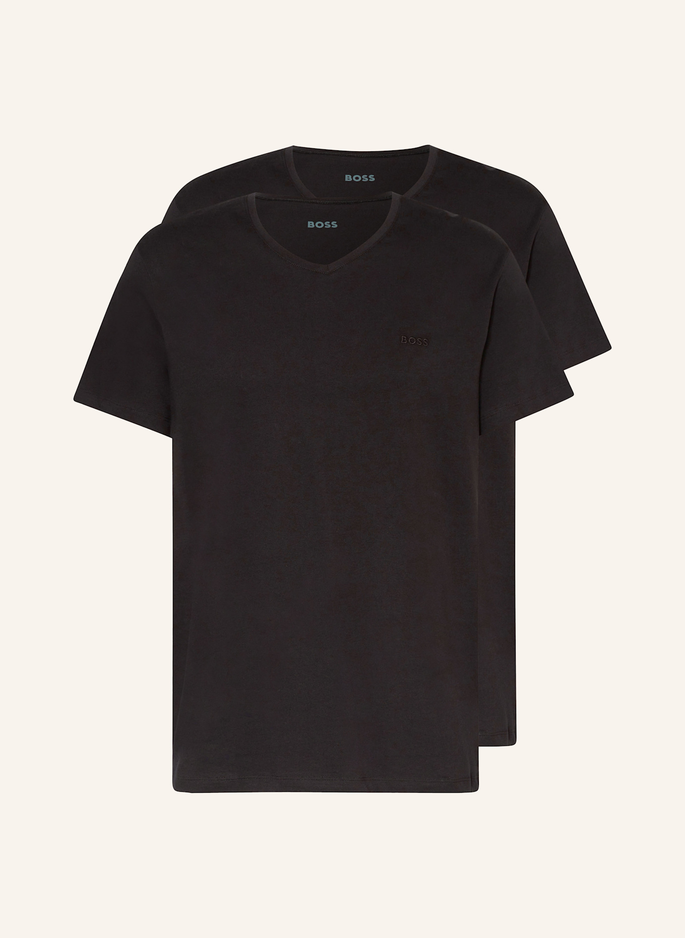 BOSS 2-pack T-shirts COMFORT, Color: BLACK (Image 1)