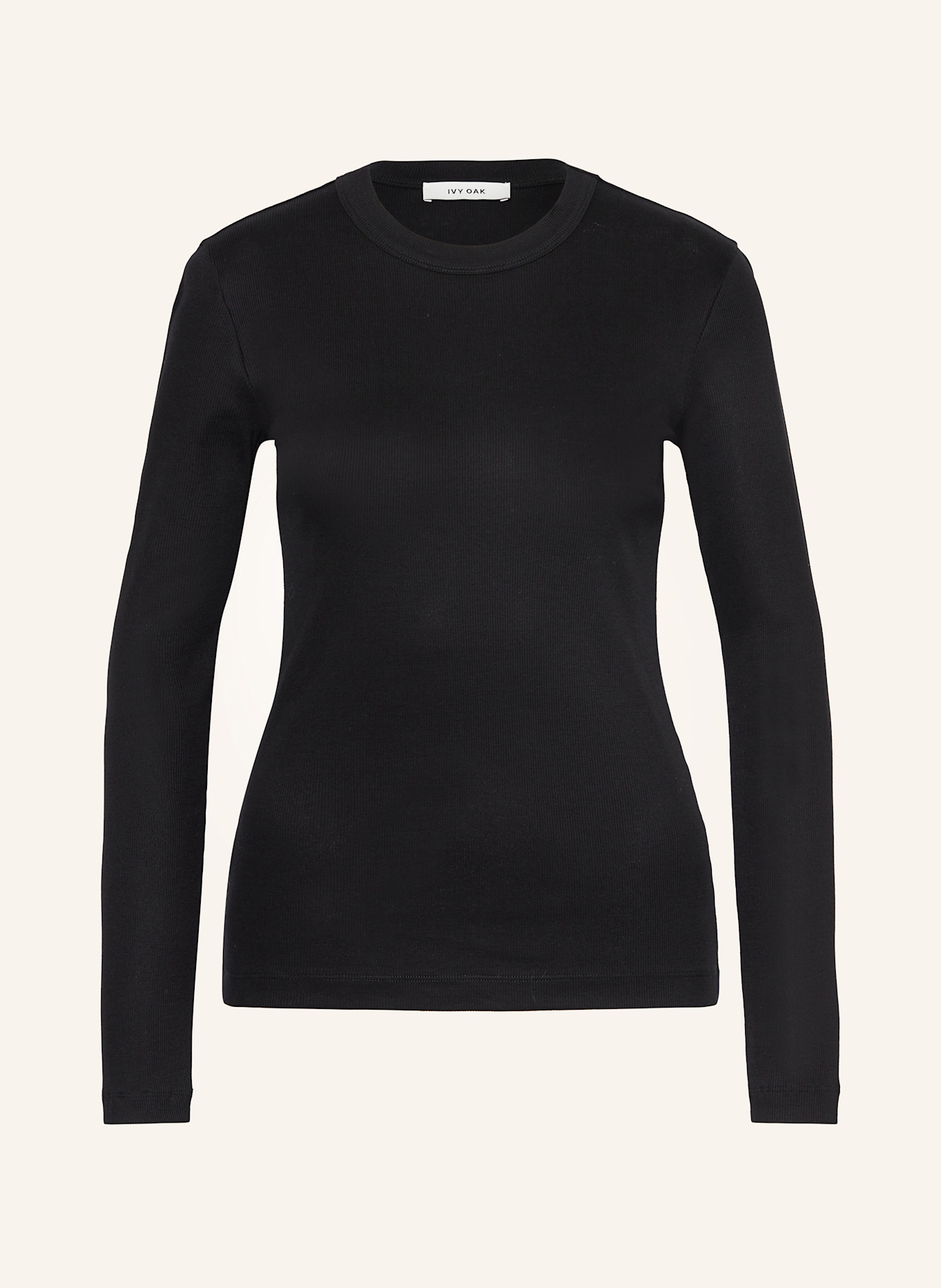 IVY OAK Longsleeve KOLLINA: SCHWARZ