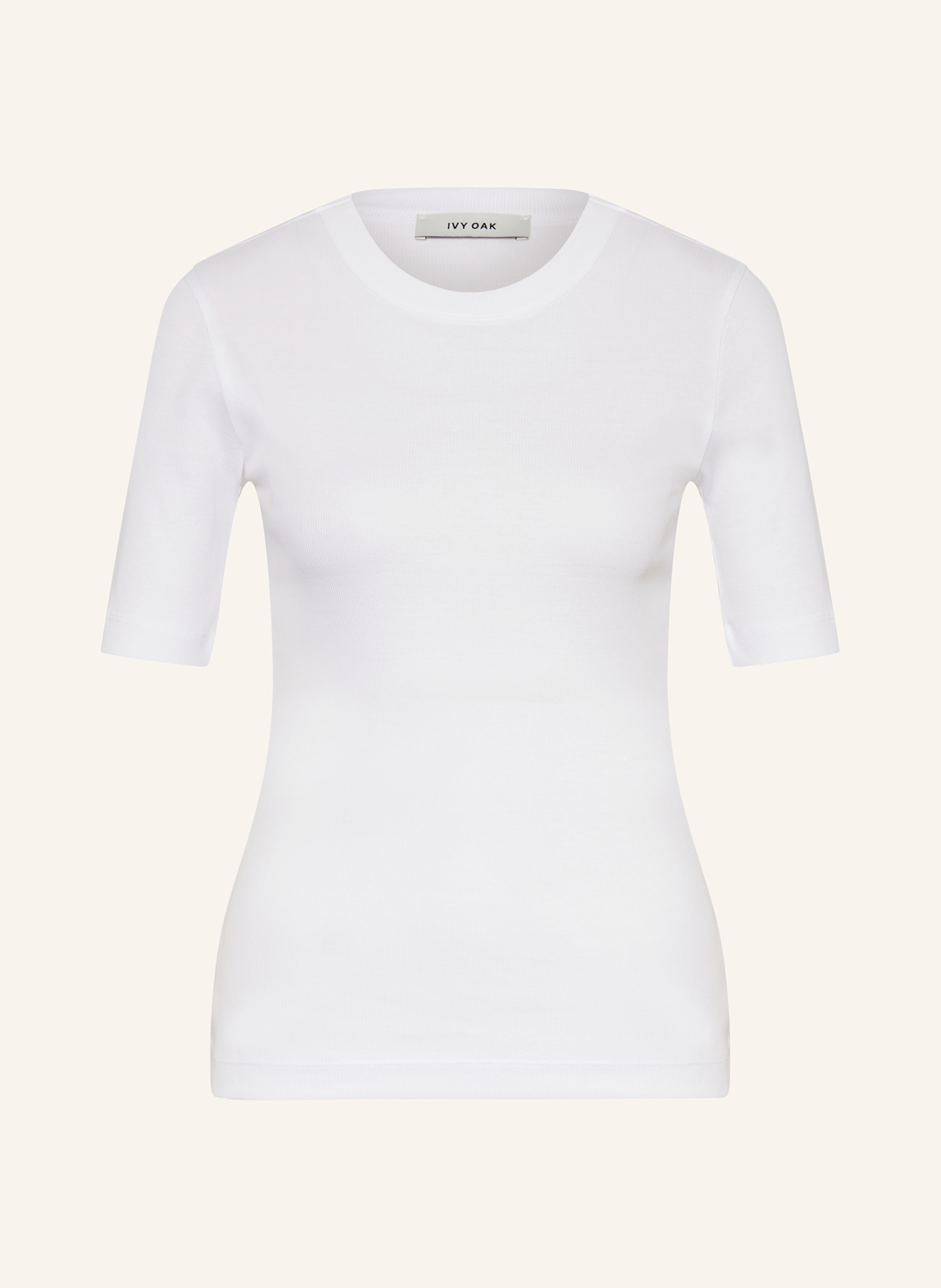 IVY OAK T-Shirt KRISTIN mit 3/4-Arm, Farbe: WEISS (Bild 1)