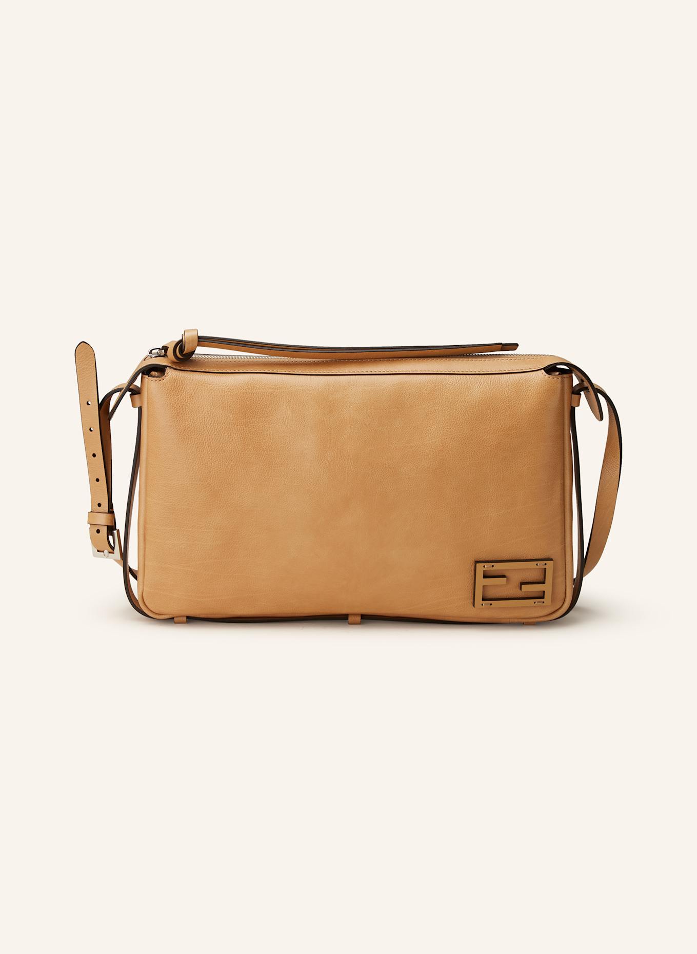 FENDI Crossbody bag SIMPLY FENDI MEDIUM in beige