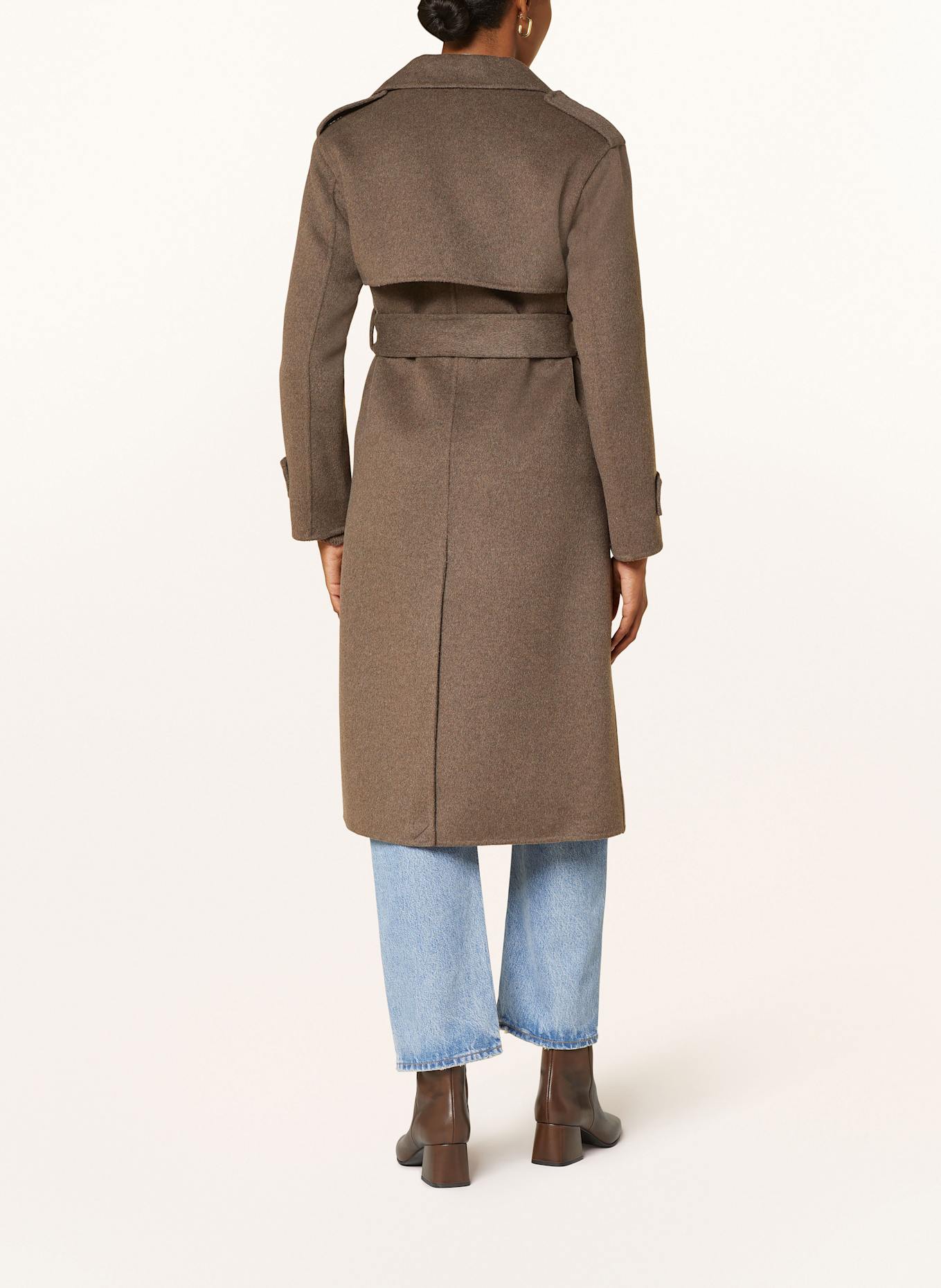 YNI STUDIO Coat: TAUPE