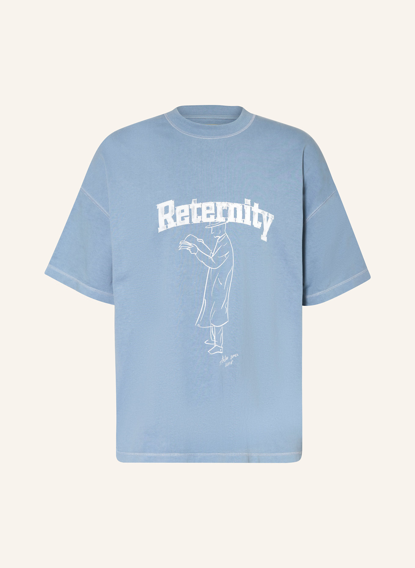 RETERNITY T-shirt PROMENEUR, Color: LIGHT BLUE (Image 1)