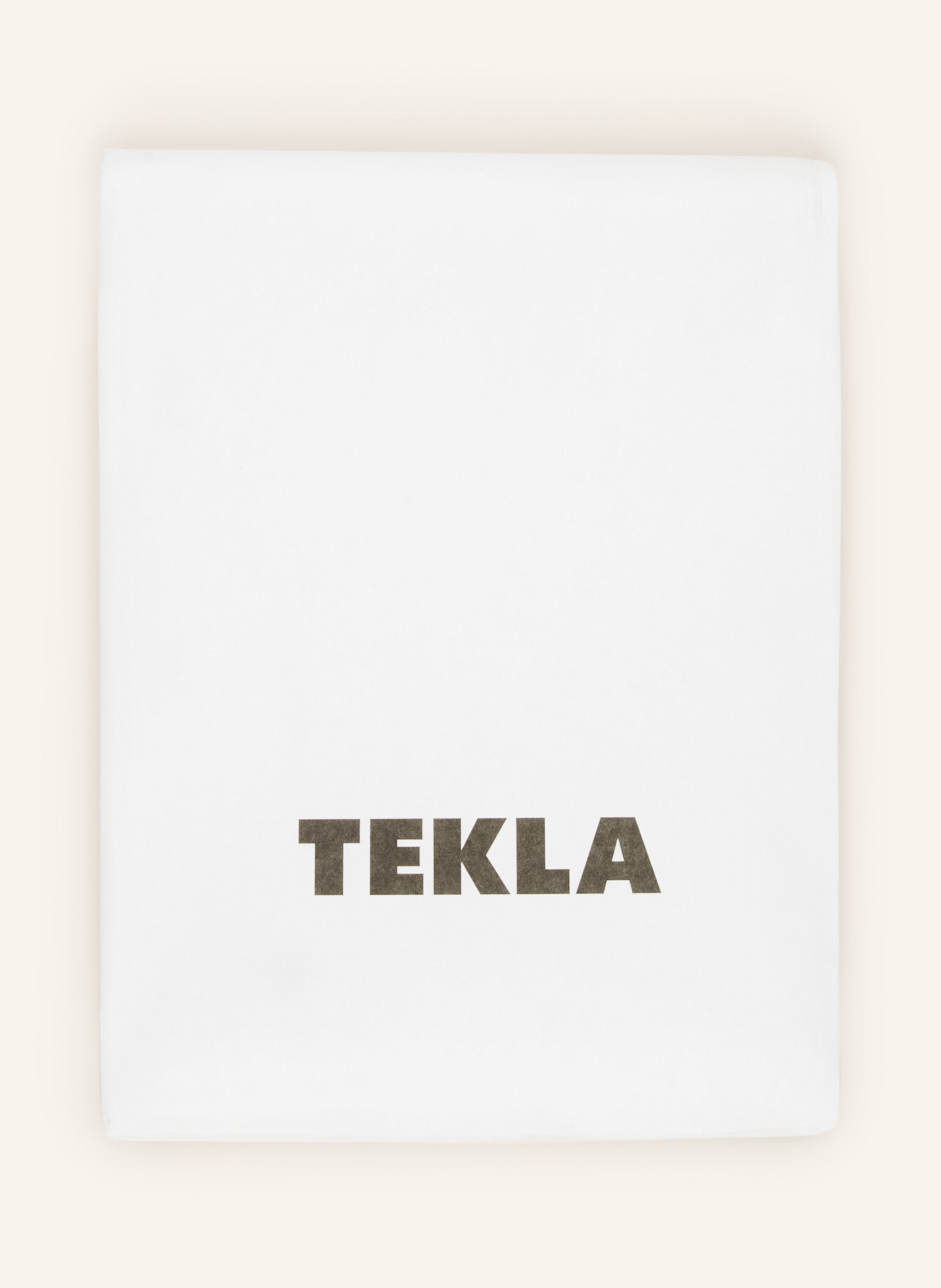 TEKLA Poszewka na kołdrę: BIAŁY