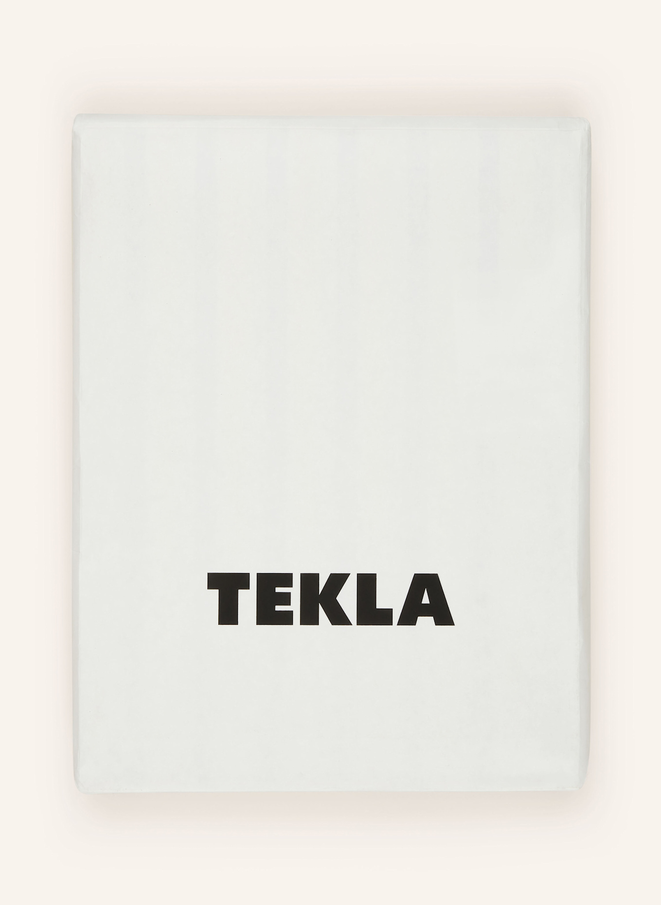 TEKLA Poszewka na kołdrę: BIAŁY / JASNONIEBIESKI