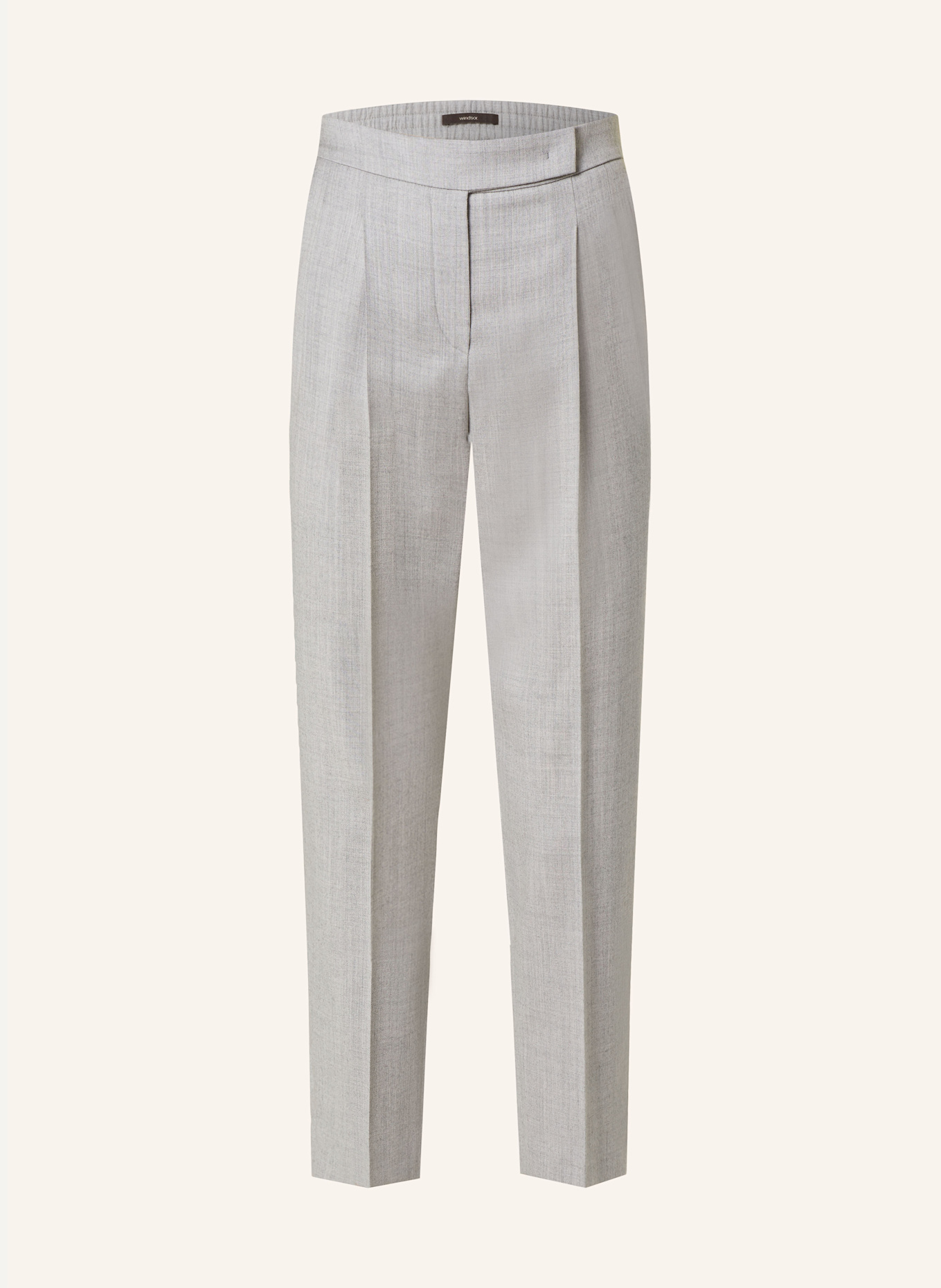 windsor. Flannel trousers, Color: LIGHT GRAY (Image 1)
