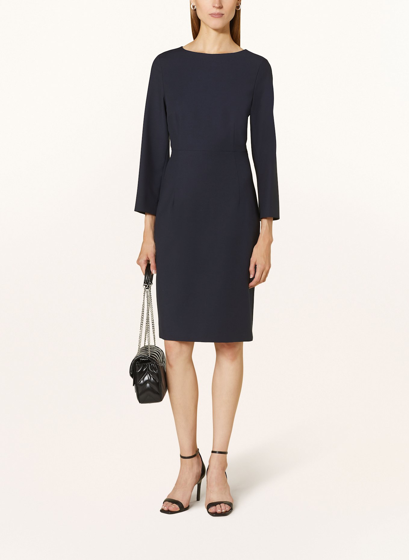 windsor. Etuikleid mit 3/4-Arm: DUNKELBLAU