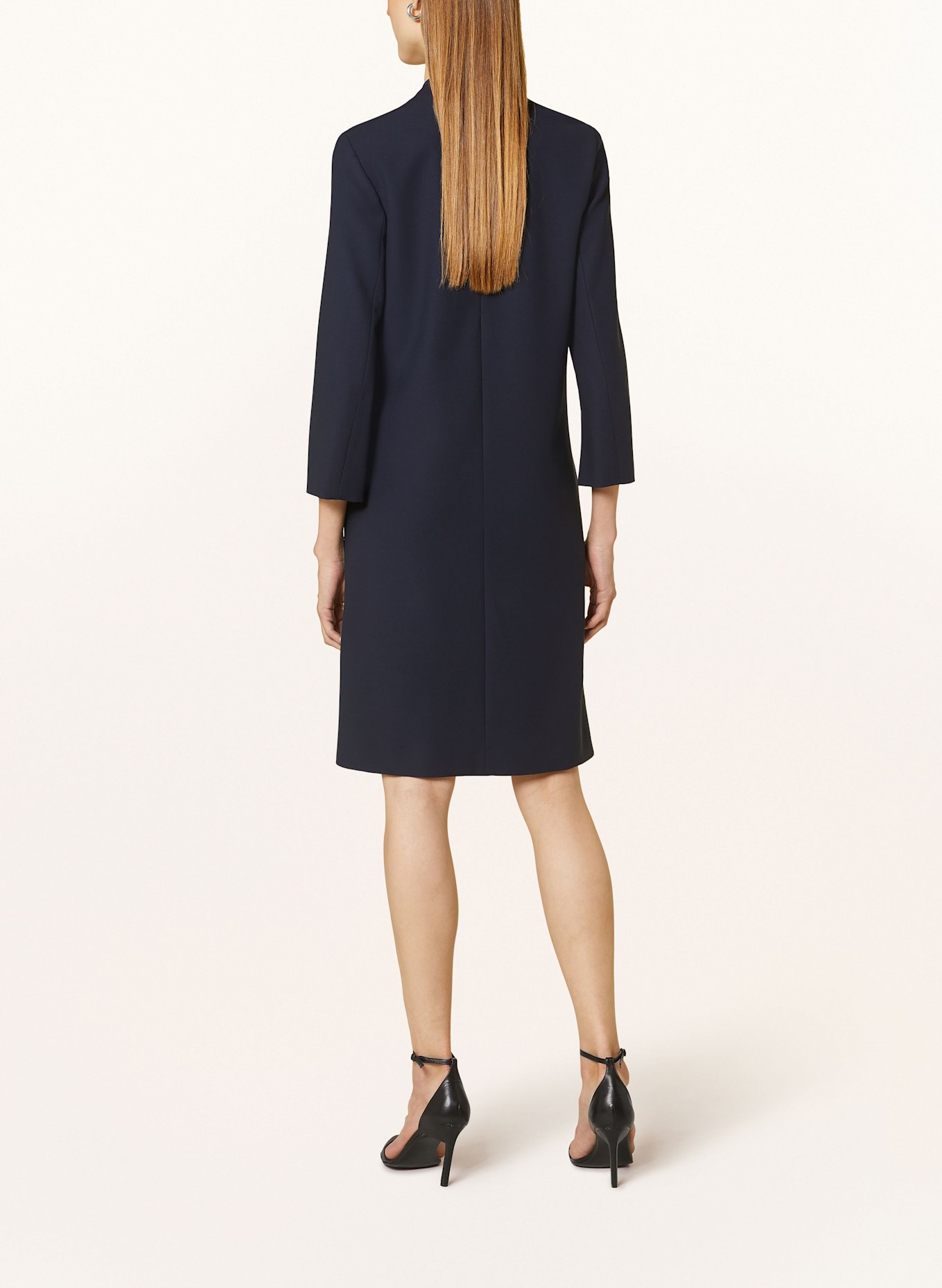 windsor. Kleid mit 3/4-Arm: DUNKELBLAU