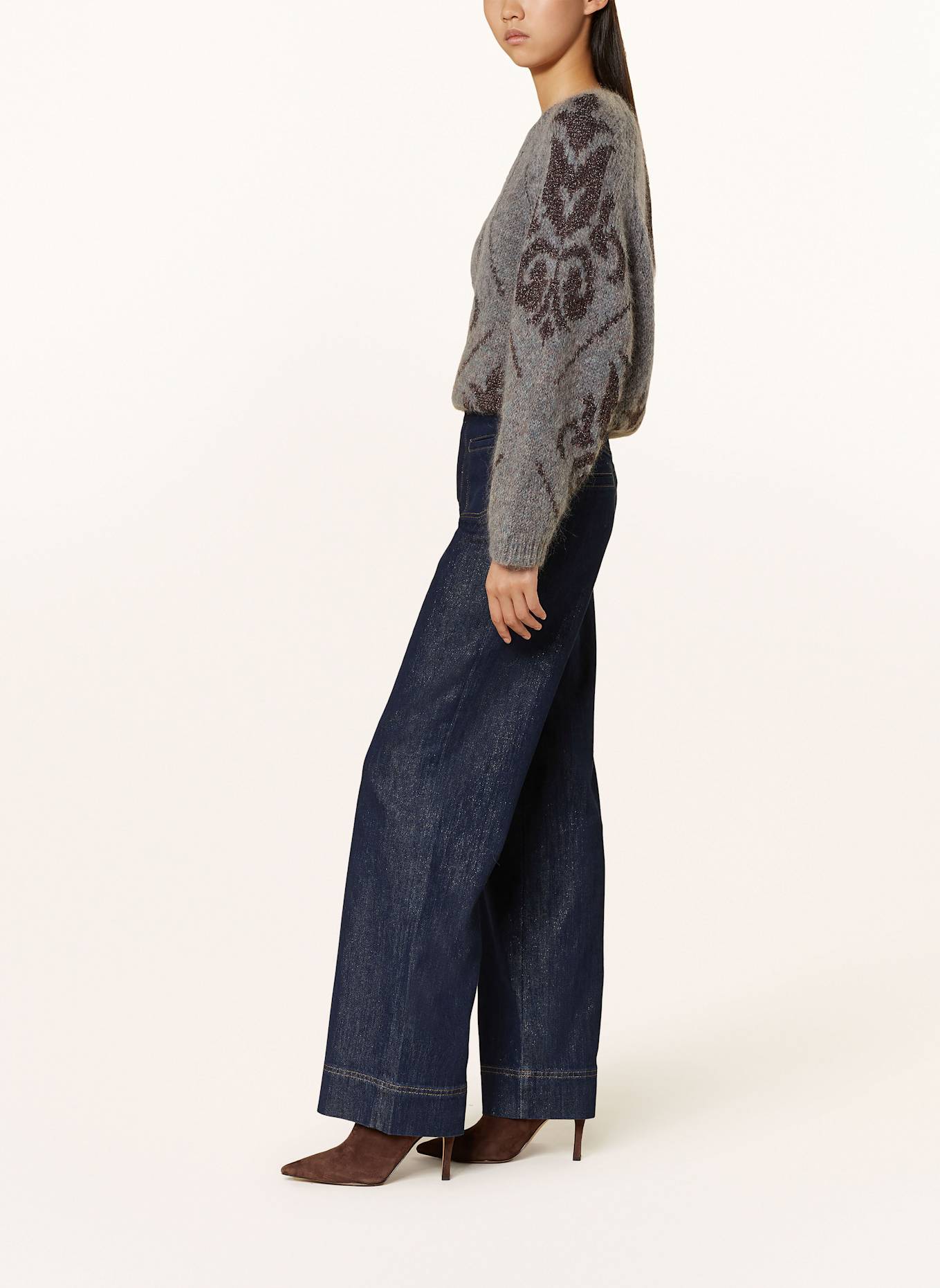 MOS MOSH Straight Jeans MMSOEY: 447 DARK BLUE