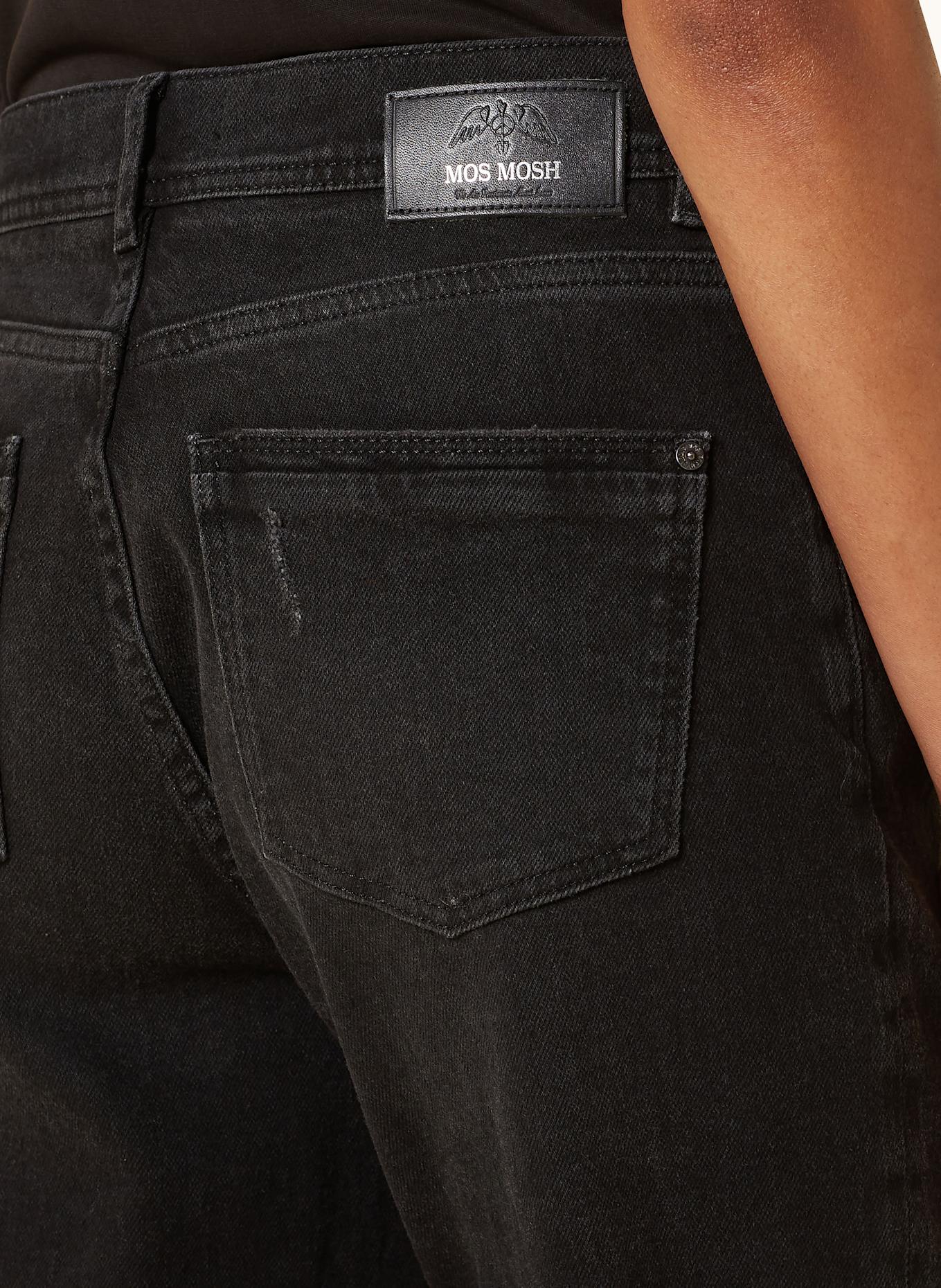 MOS MOSH Straight Jeans MMVERTI mit Nieten: 801 BLACK