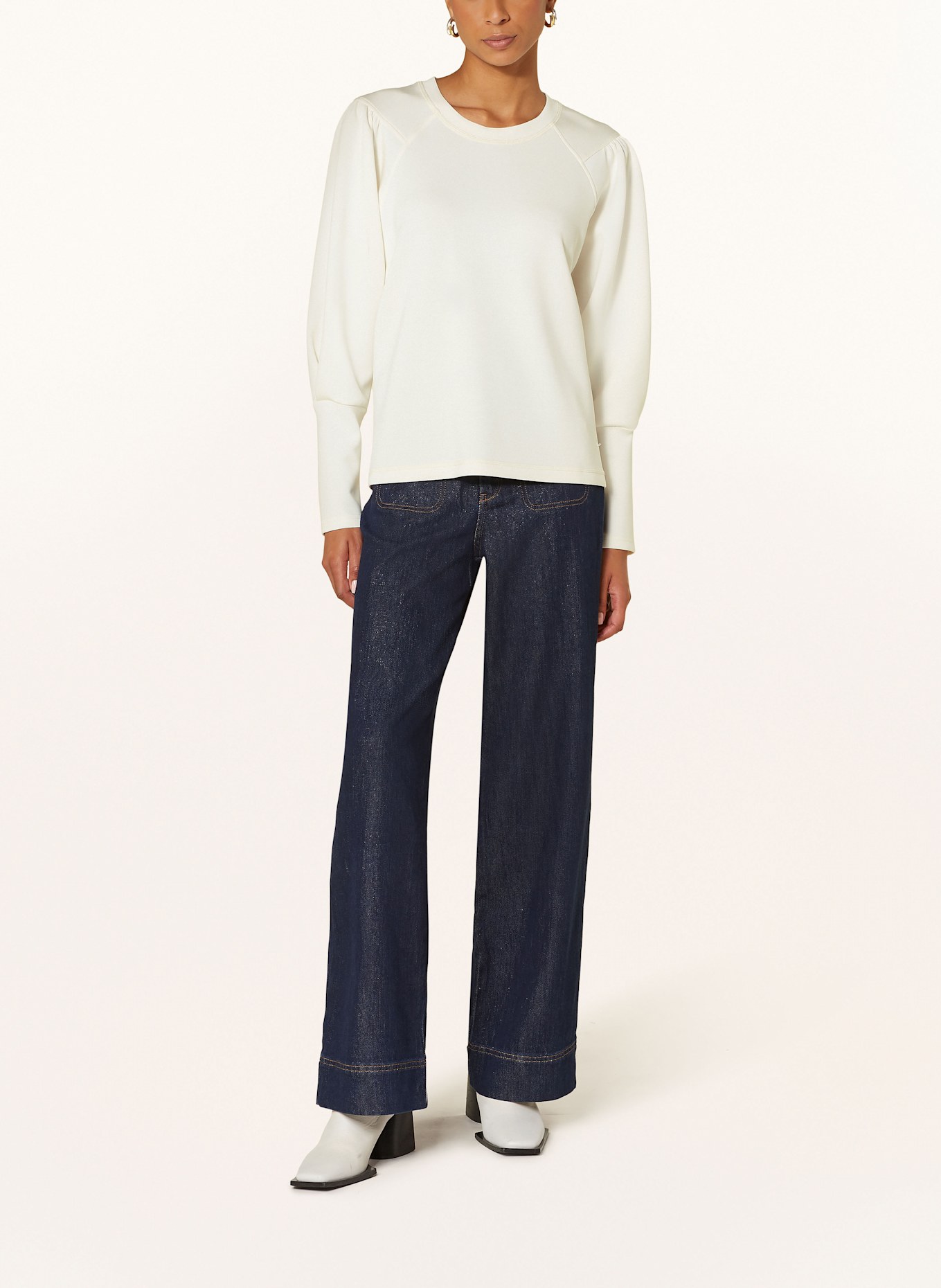 MOS MOSH MMODESSA" sweatshirt: ECRU