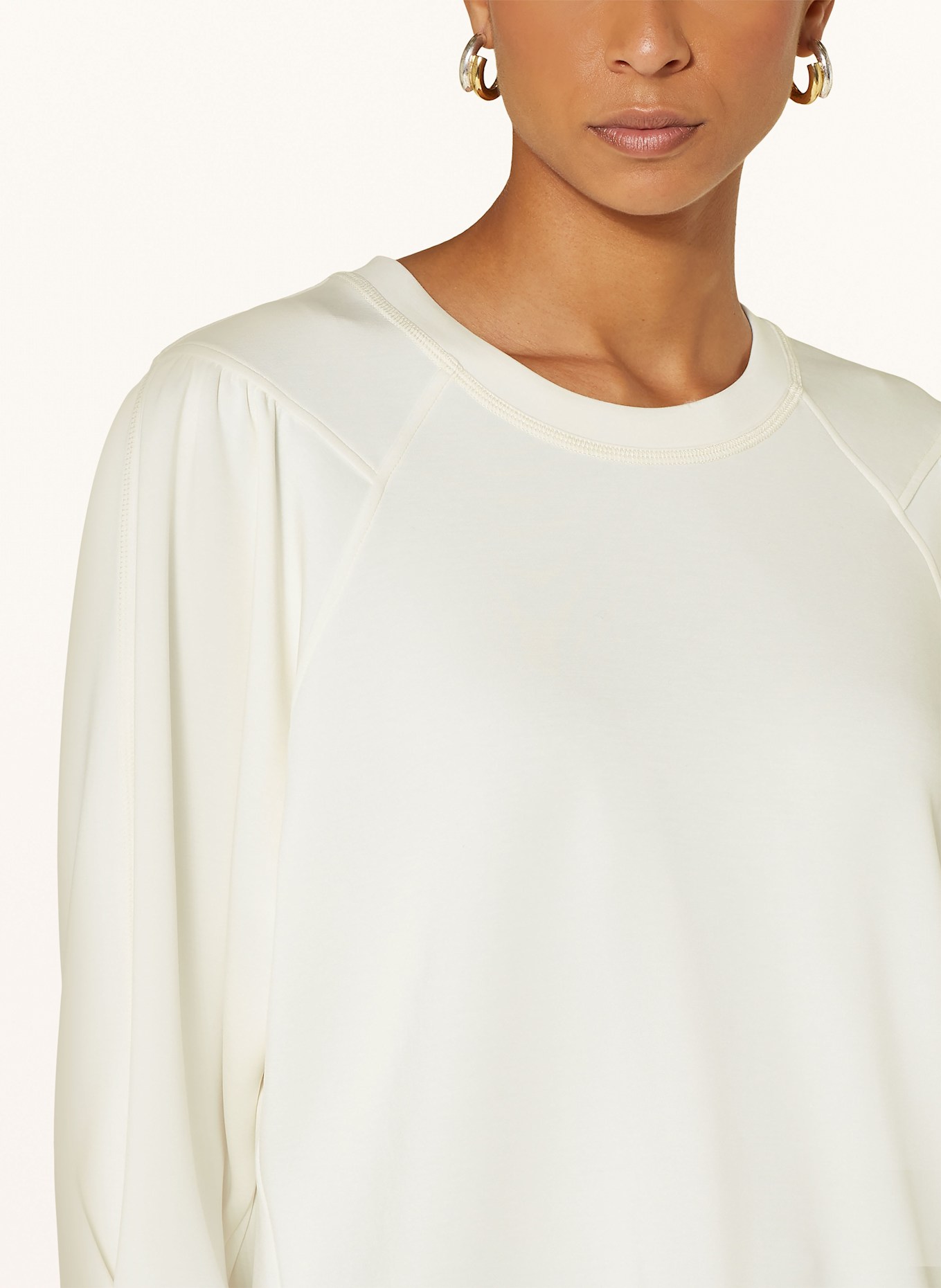 MOS MOSH MMODESSA" sweatshirt: ECRU