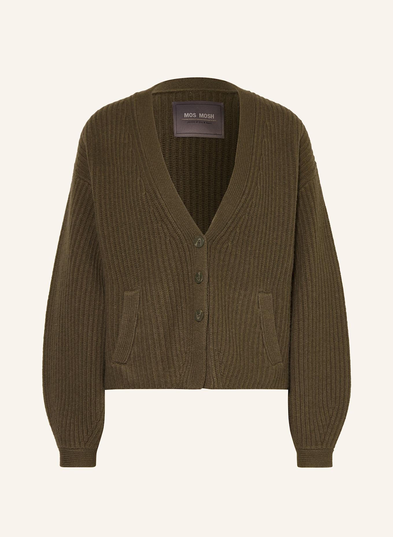 MOS MOSH Cardigan MMWYNTER in khaki