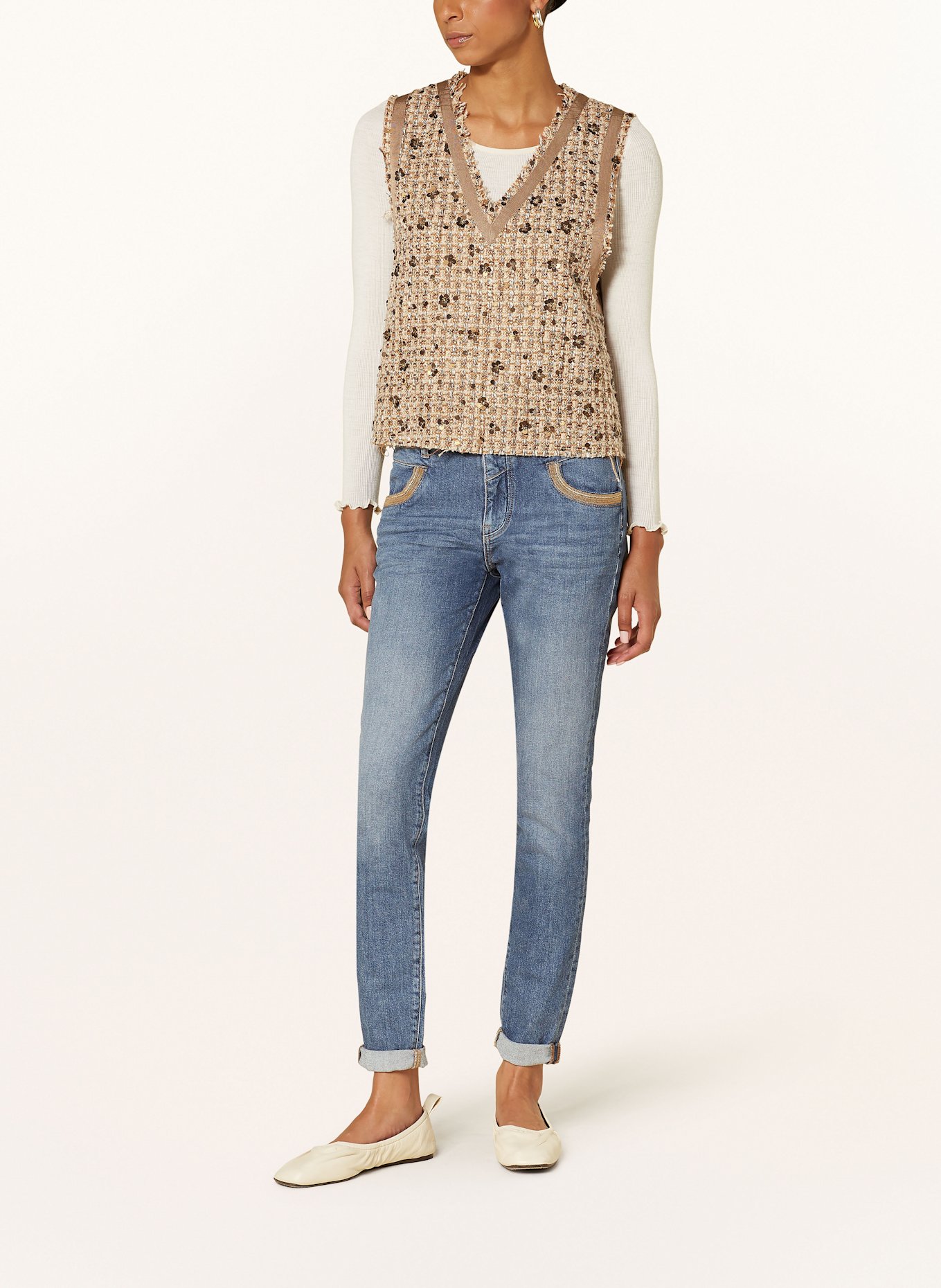 MOS MOSH Skinny jeans MMNAOMI EDISON, Color: 401 BLUE (Image 2)