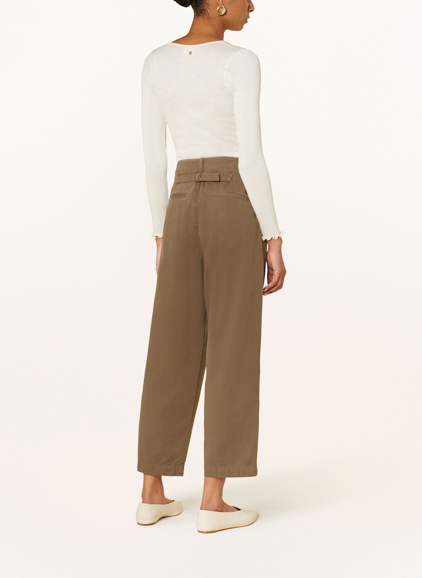 MOS MOSH MMELAINE long sleeve shirt: ECRU