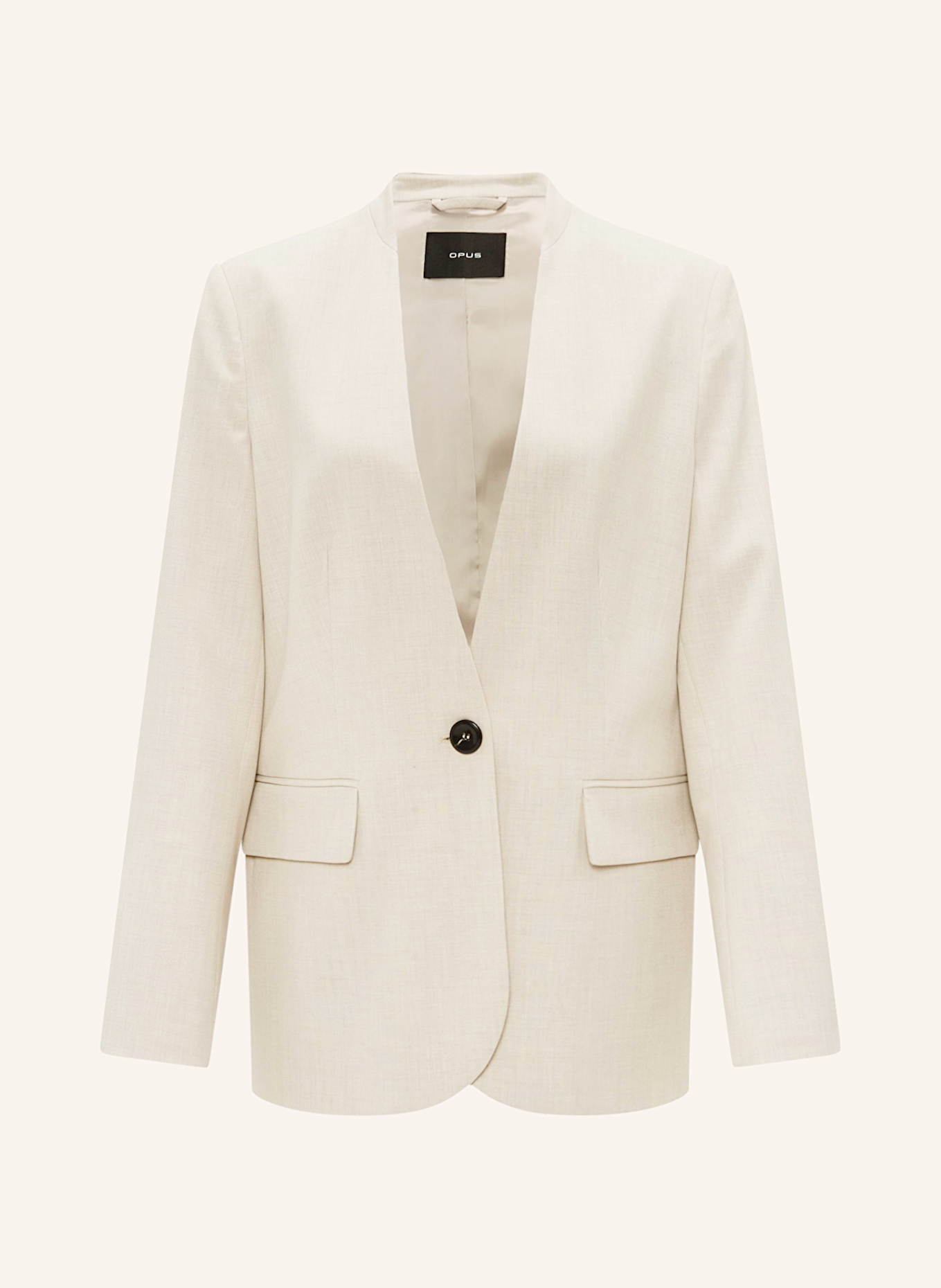 OPUS Blazer JALMA, Color: LIGHT GRAY/ ECRU (Image 1)