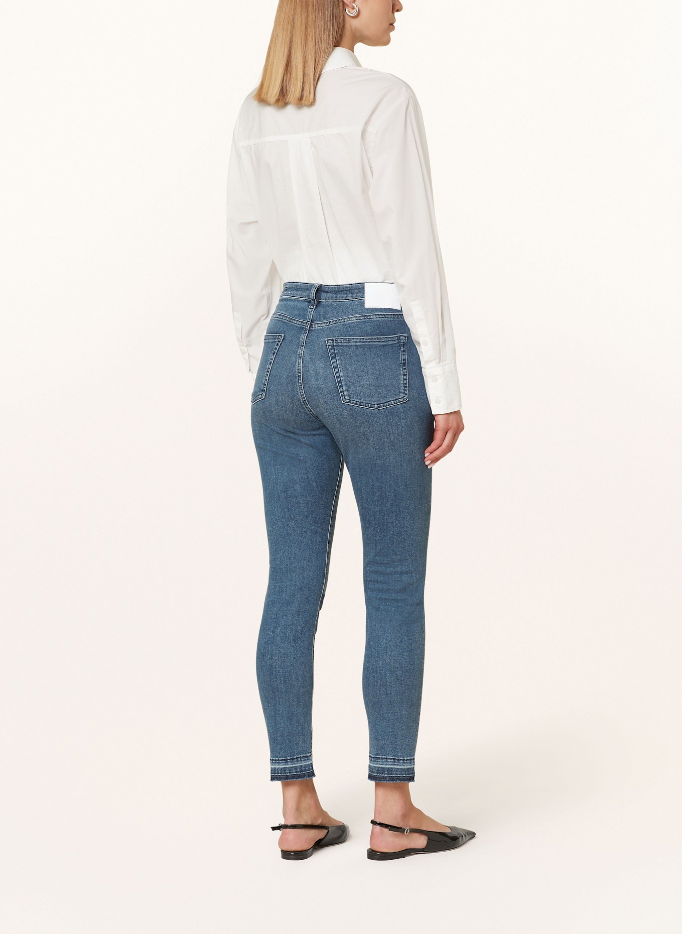 OPUS Jeansy skinny EVITA URBAN, Kolor: 70167 sky blue black (Obrazek 3)