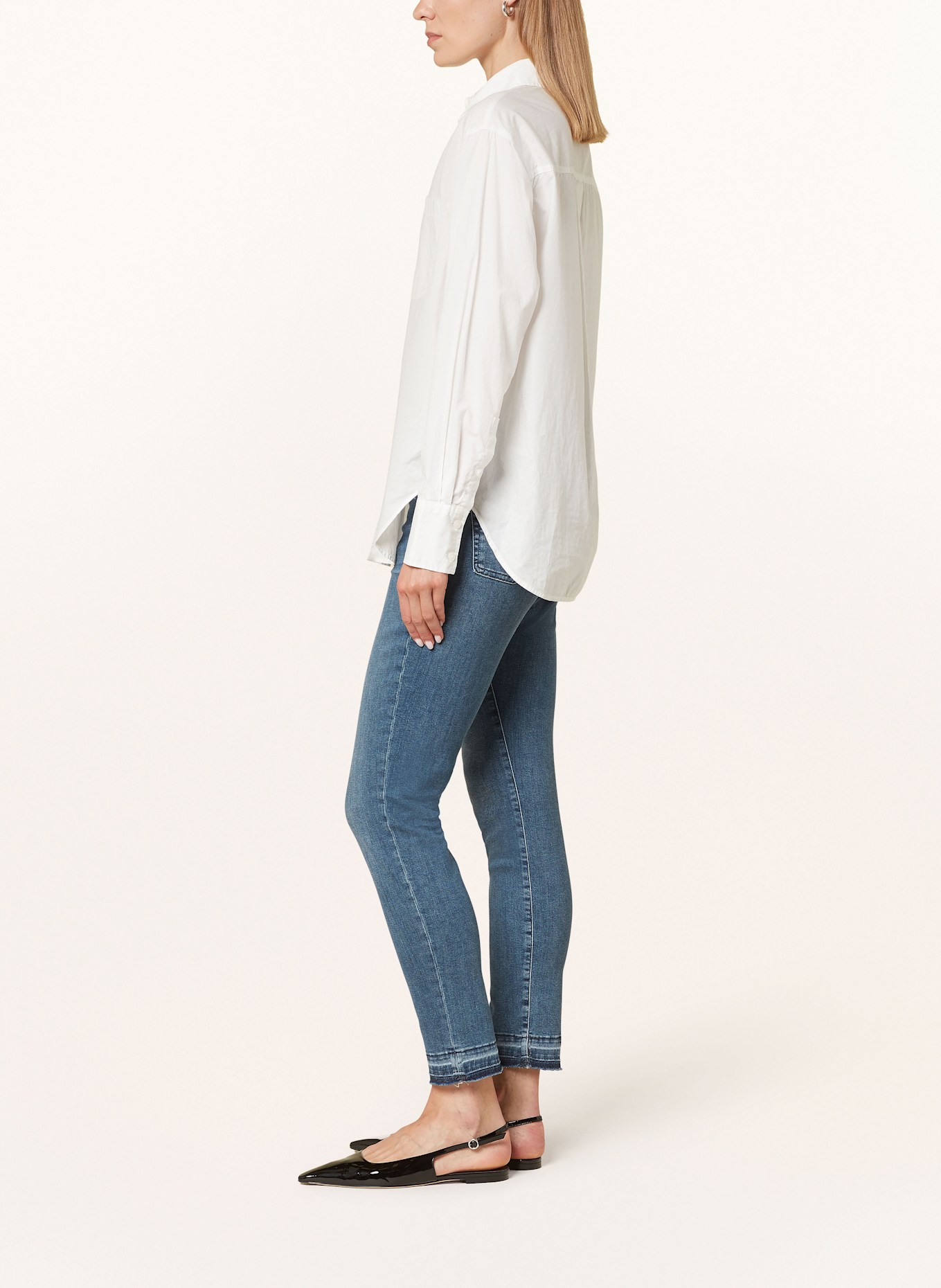 OPUS Skinny jeans EVITA URBAN, Color: 70167 sky blue black (Image 4)