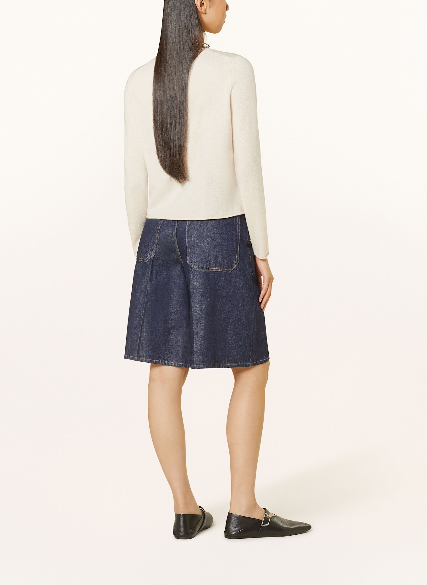 MRS & HUGS Cashmere-Pullover: ECRU