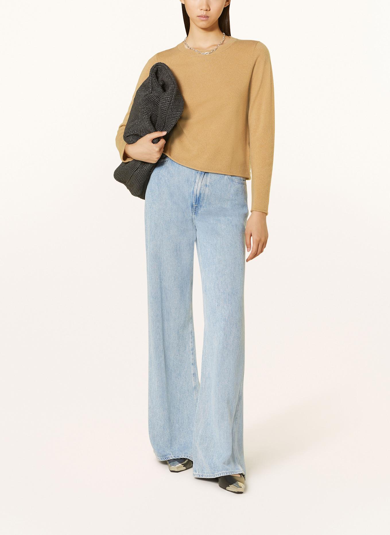 MRS & HUGS Cashmere-Pullover: CAMEL