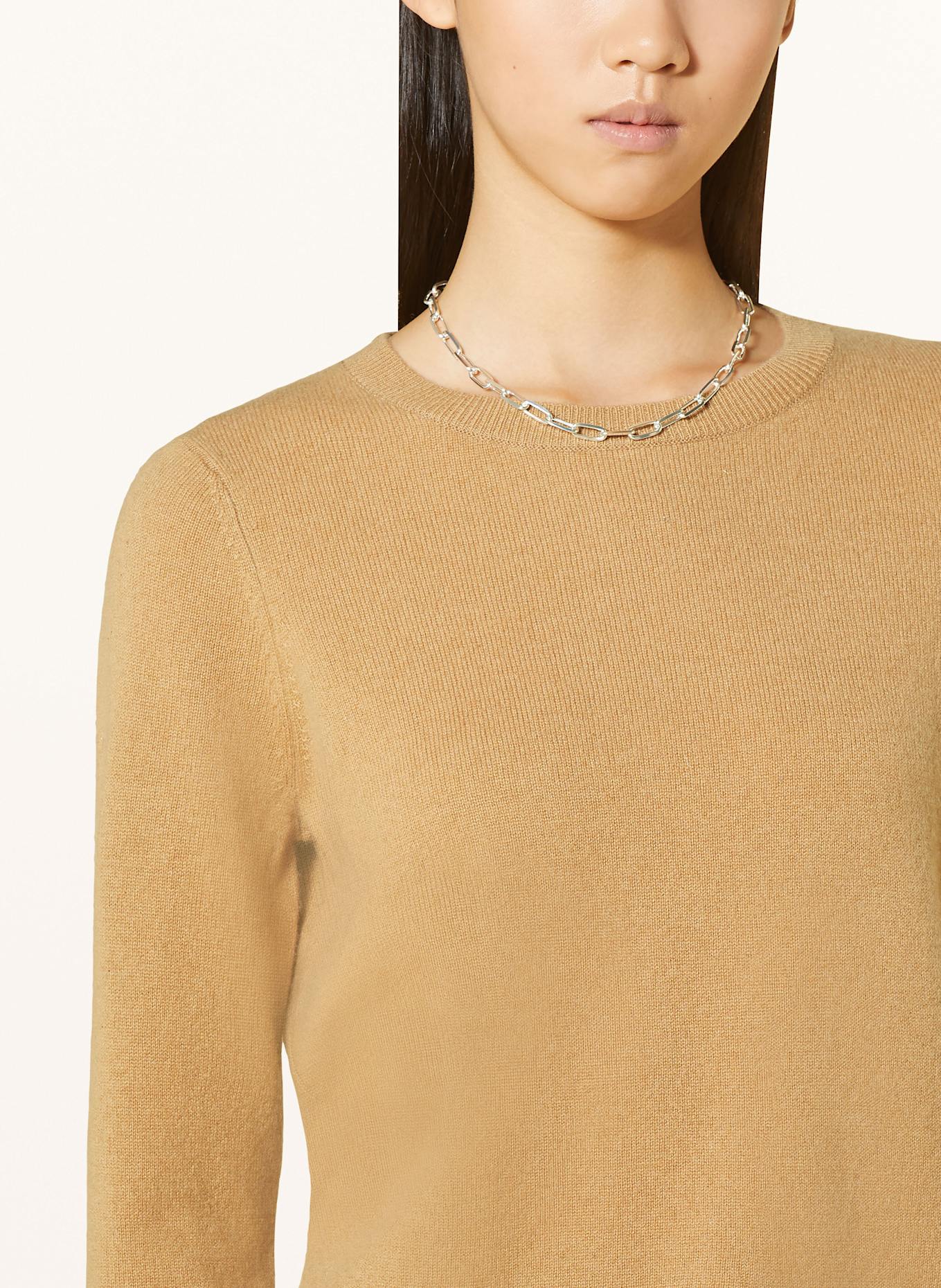 MRS & HUGS Cashmere-Pullover: CAMEL