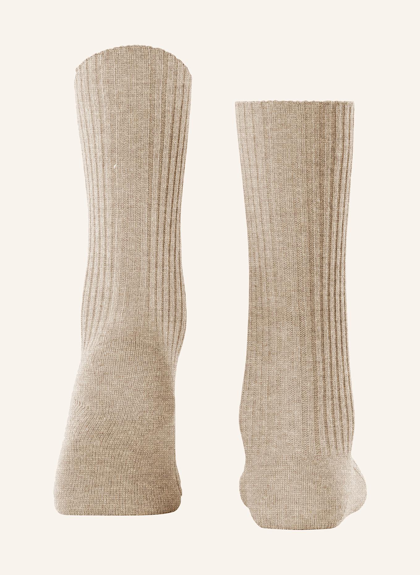 FALKE Strümpfe COSY WOOL BOOT mit Merinowolle: 4091 beige mel.