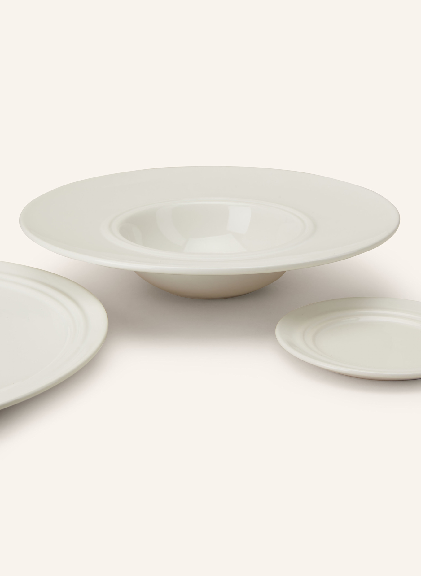 BROSTE COPENHAGEN 6-piece Tableware set STEVNS, Color: CREAM (Image 2)