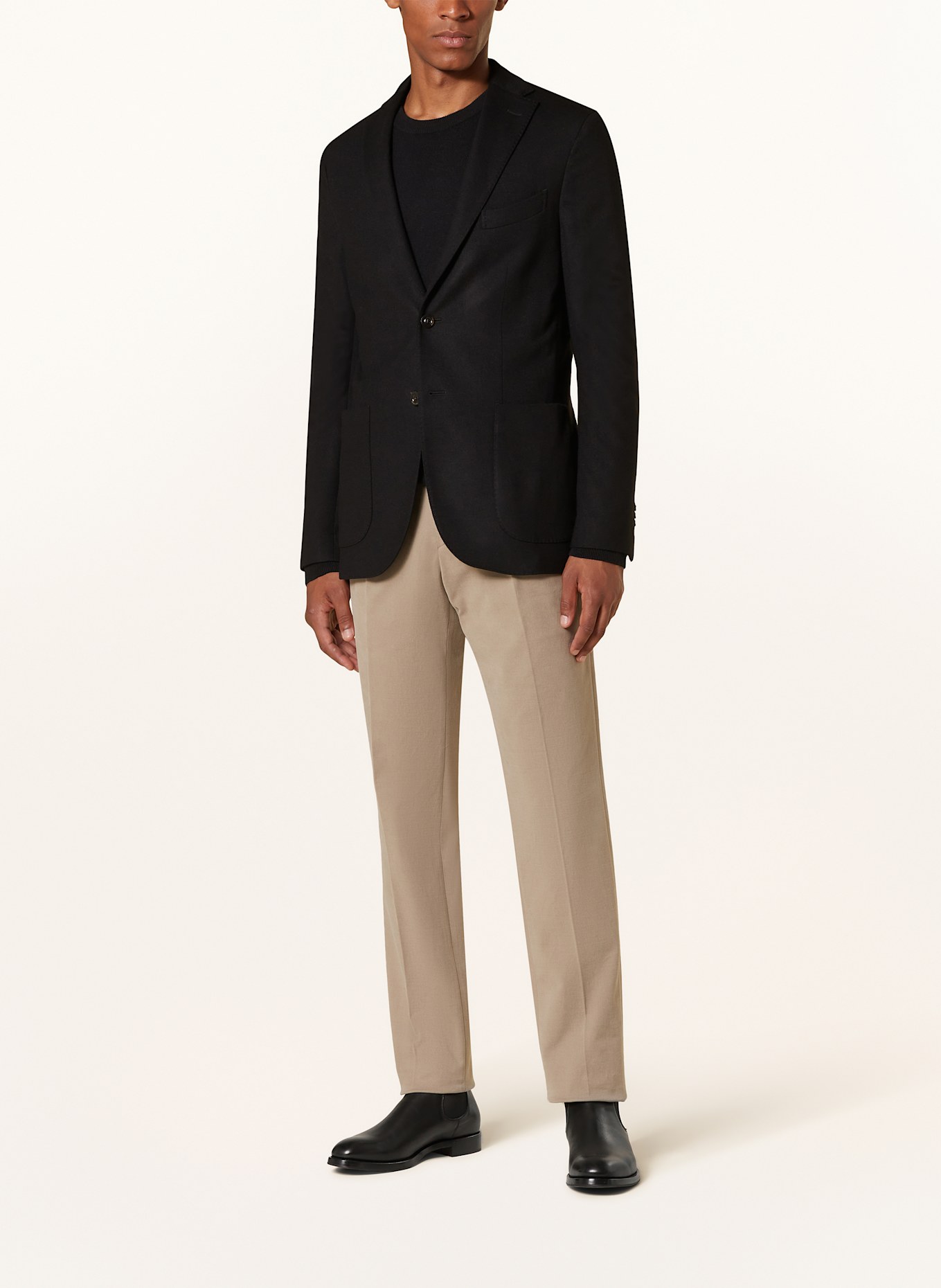 BOGLIOLI Sakko Extra Slim Fit: SCHWARZ