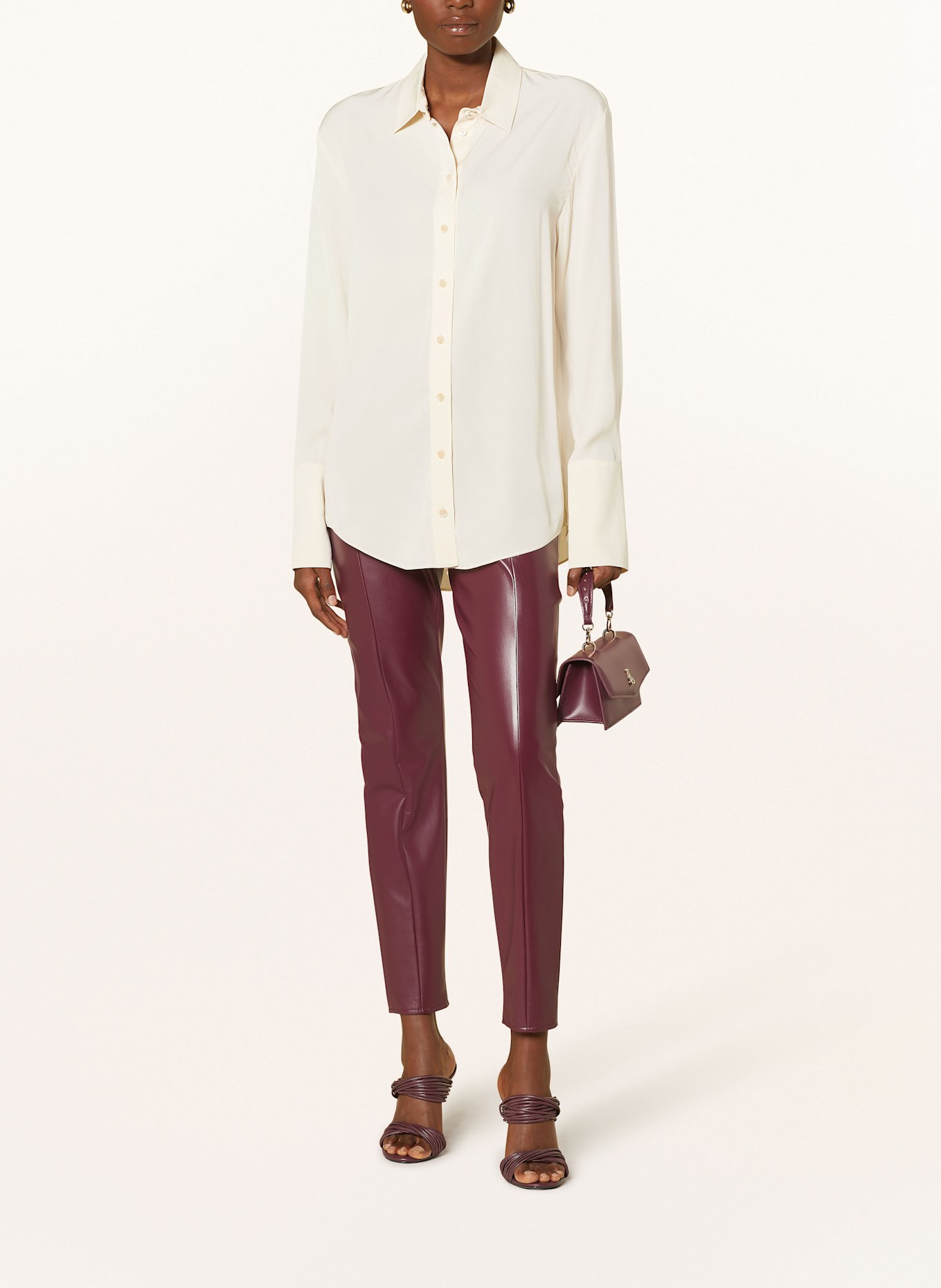 PATRIZIA PEPE Shirt blouse, Color: LIGHT ORANGE (Image 2)