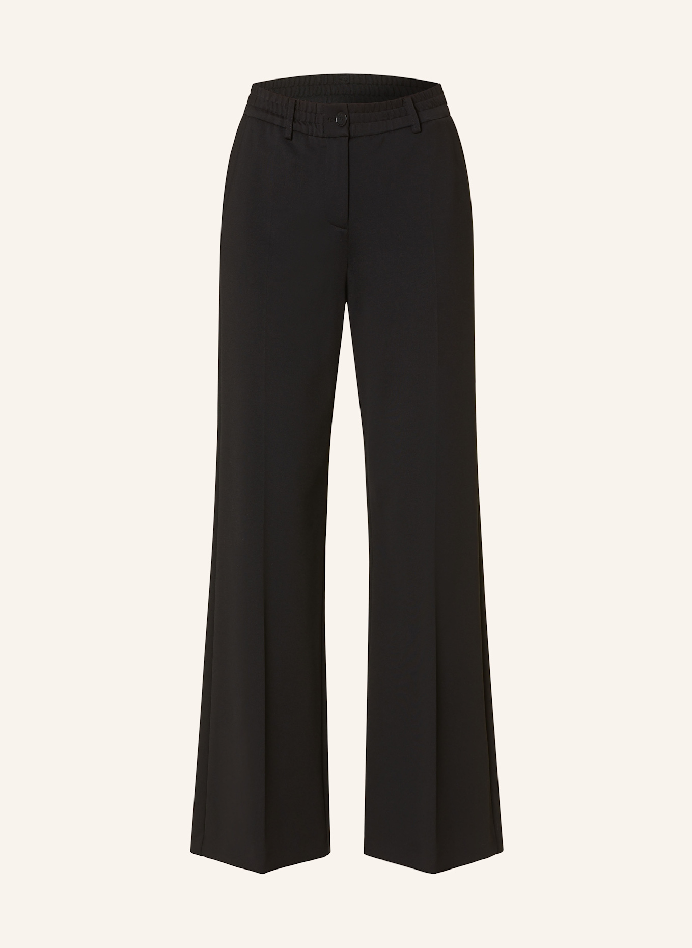 PATRIZIA PEPE Wide leg trousers, Color: BLACK (Image 1)