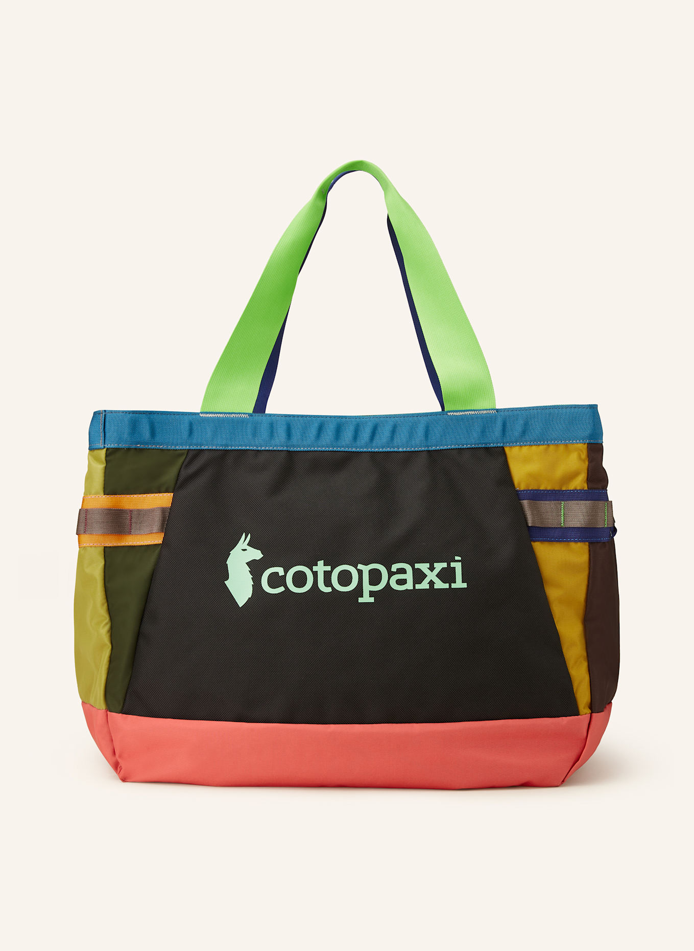 cotopaxi Shopper ALLPA GEAR VAN DE DAG: MARRON FONCÉ / ROOD / KAKI