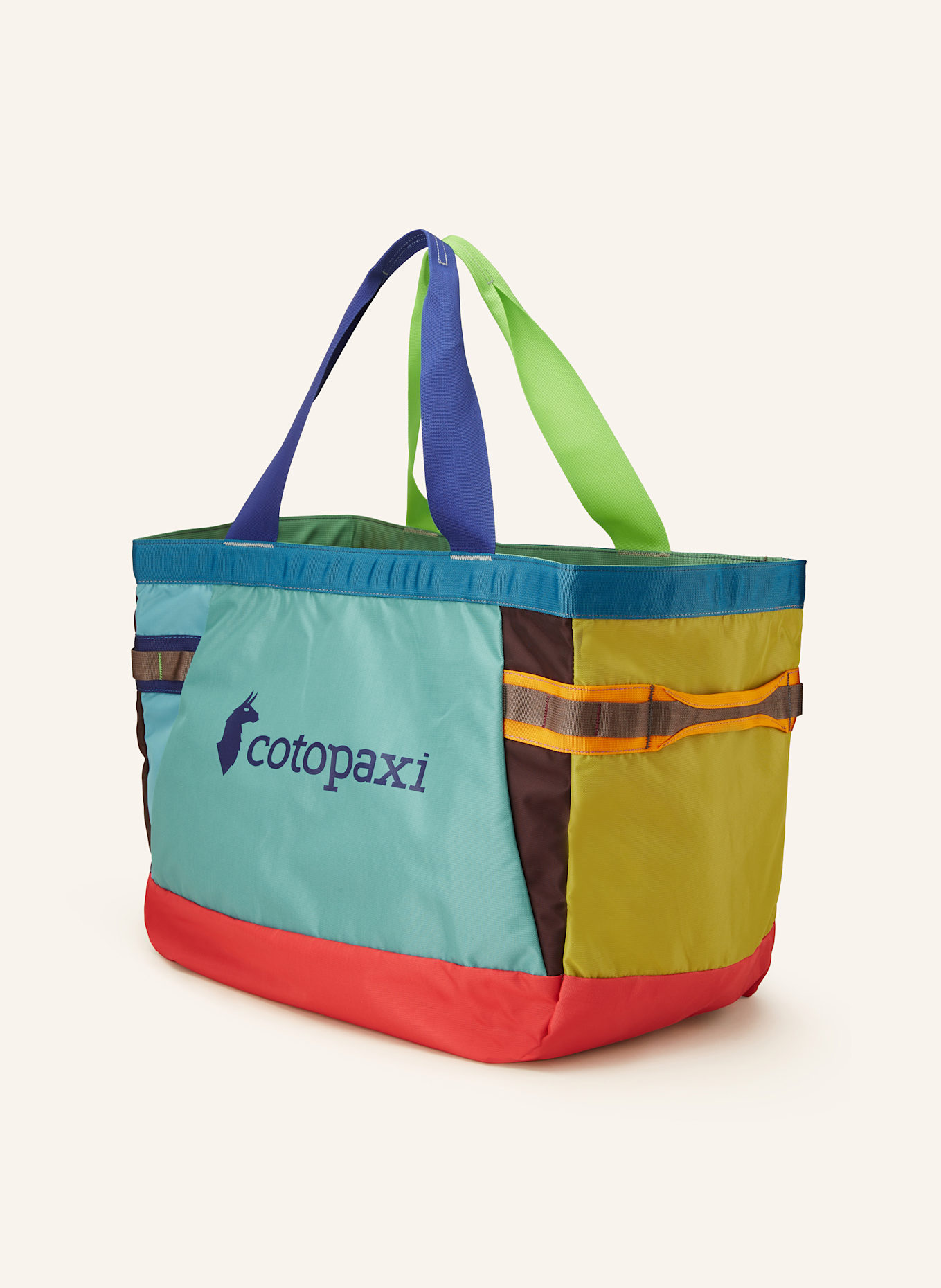 cotopaxi Shopper ALLPA GEAR VAN DE DAG: MARRON FONCÉ / ROOD / KAKI