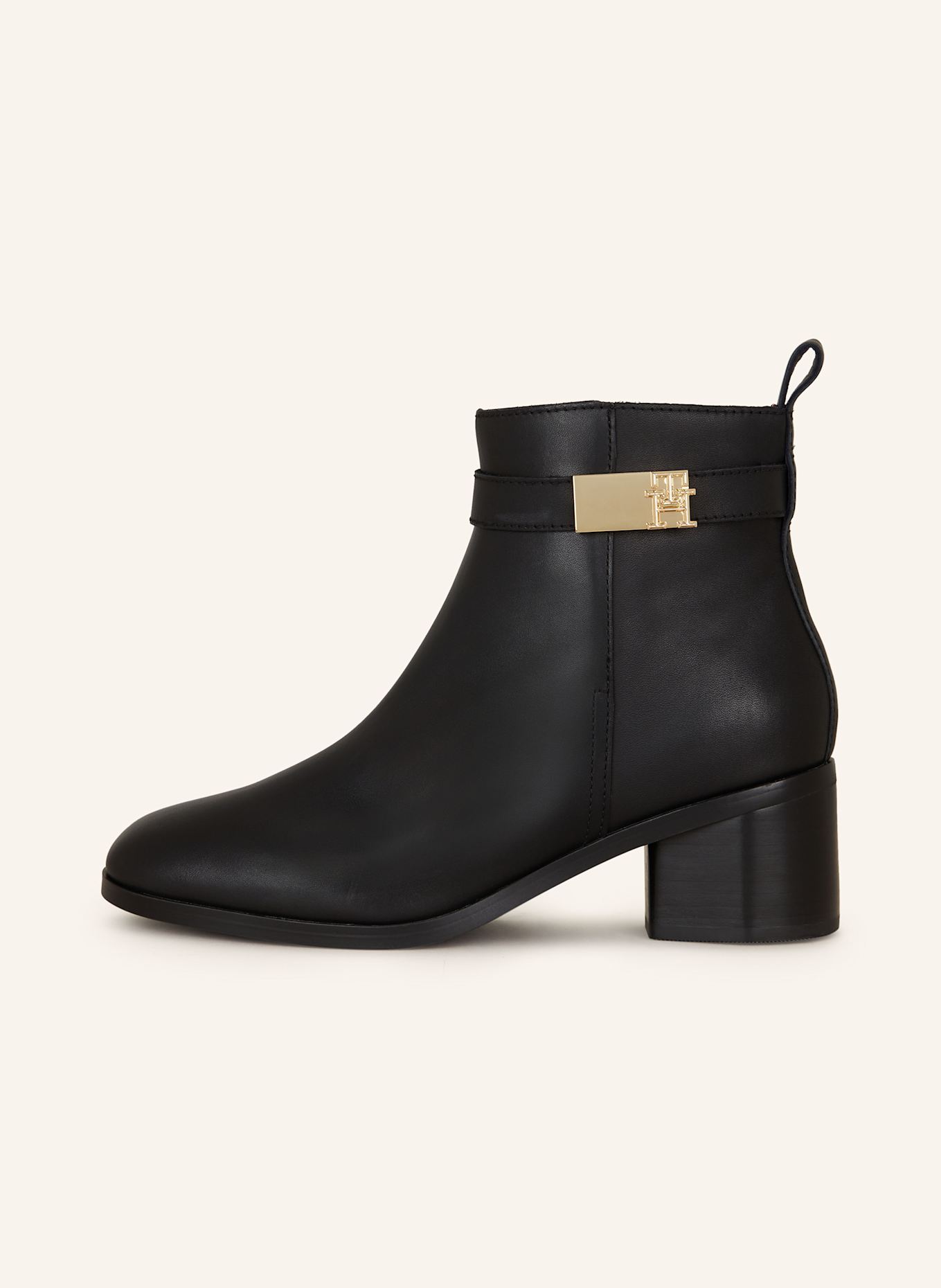 Tommy hilfiger brown and black boots cheap