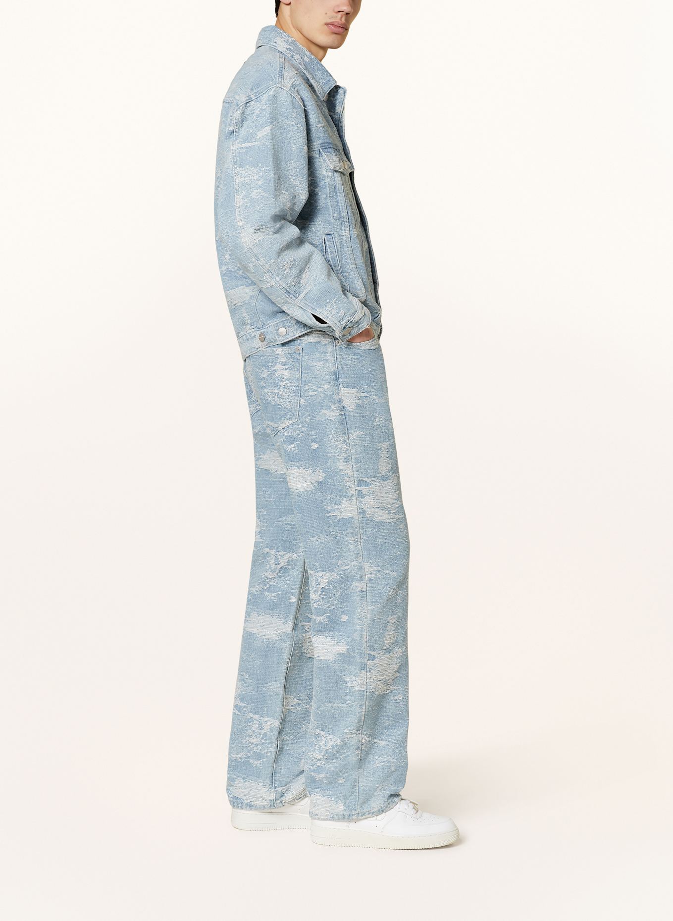 don't waste culture Jeans NOE Baggy Fit, Farbe: HELLBLAU (Bild 4)