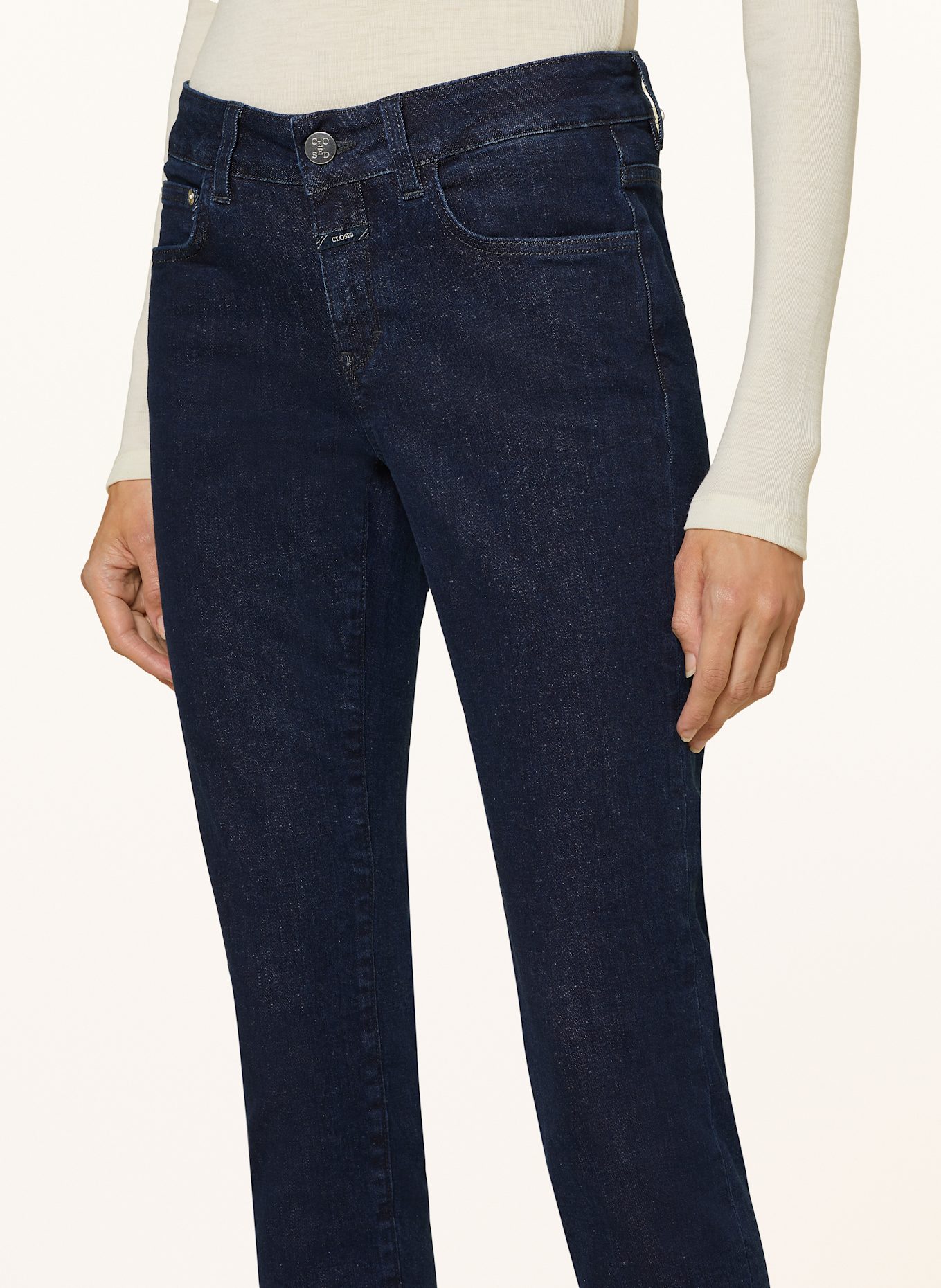 CLOSED Skinny Jeans BAKER, Farbe: DBL DARK BLUE (Bild 5)