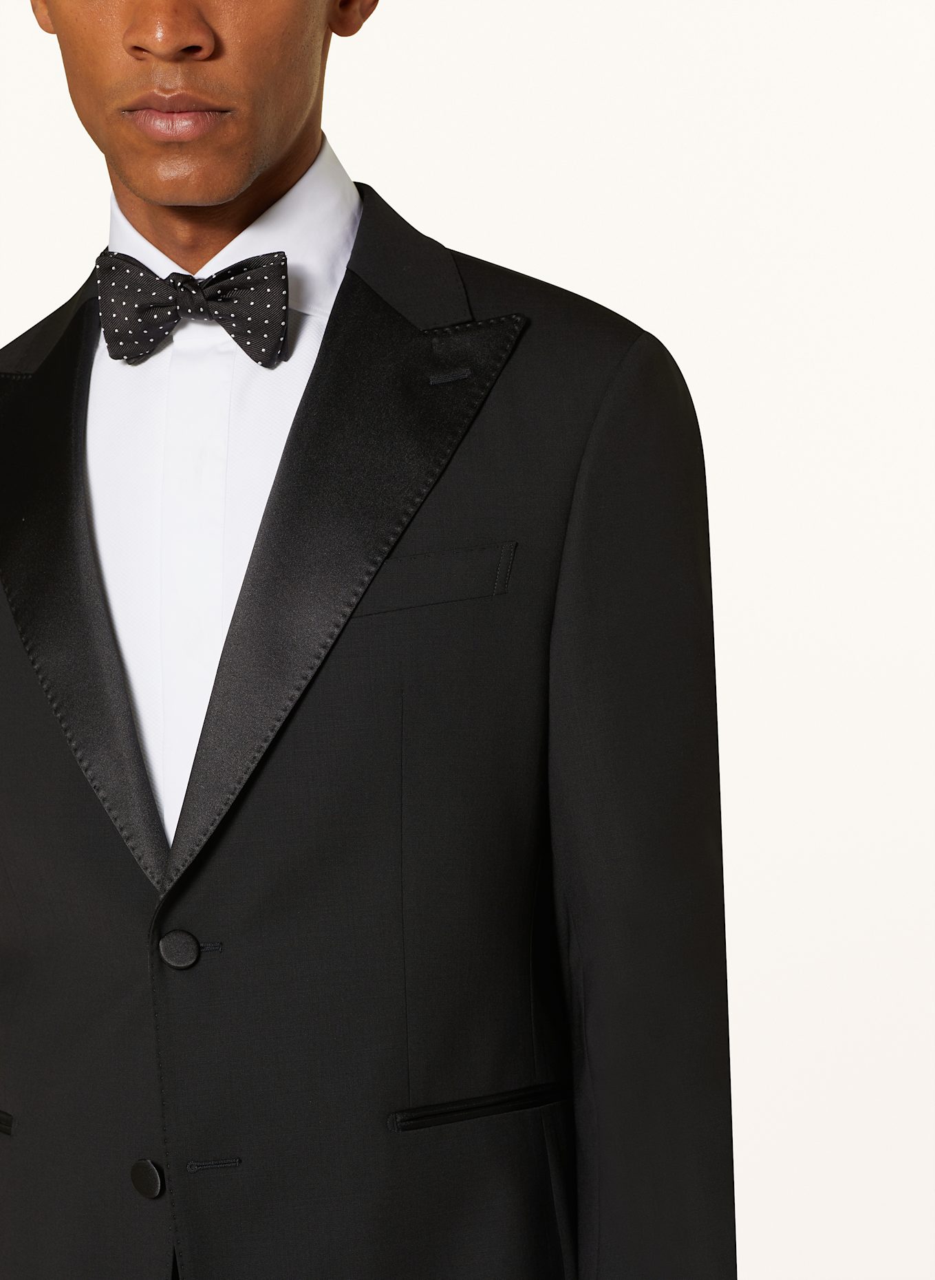 POLO RALPH LAUREN Bow tie: BLACK / WHITE