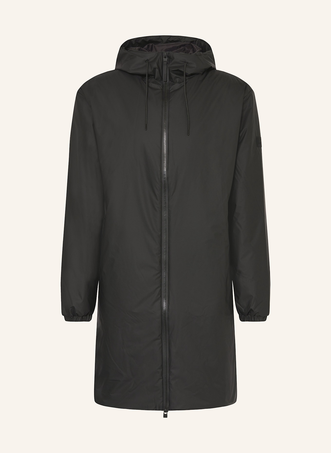 RAINS Regenmantel: SCHWARZ