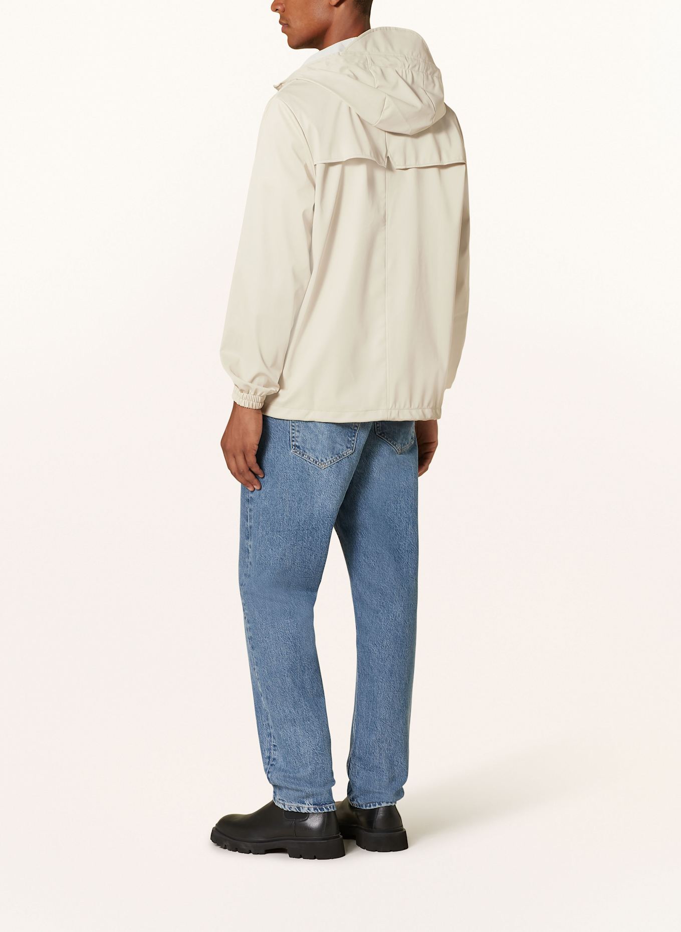 RAINS Regenjacke STORM BREAKER: BEIGE