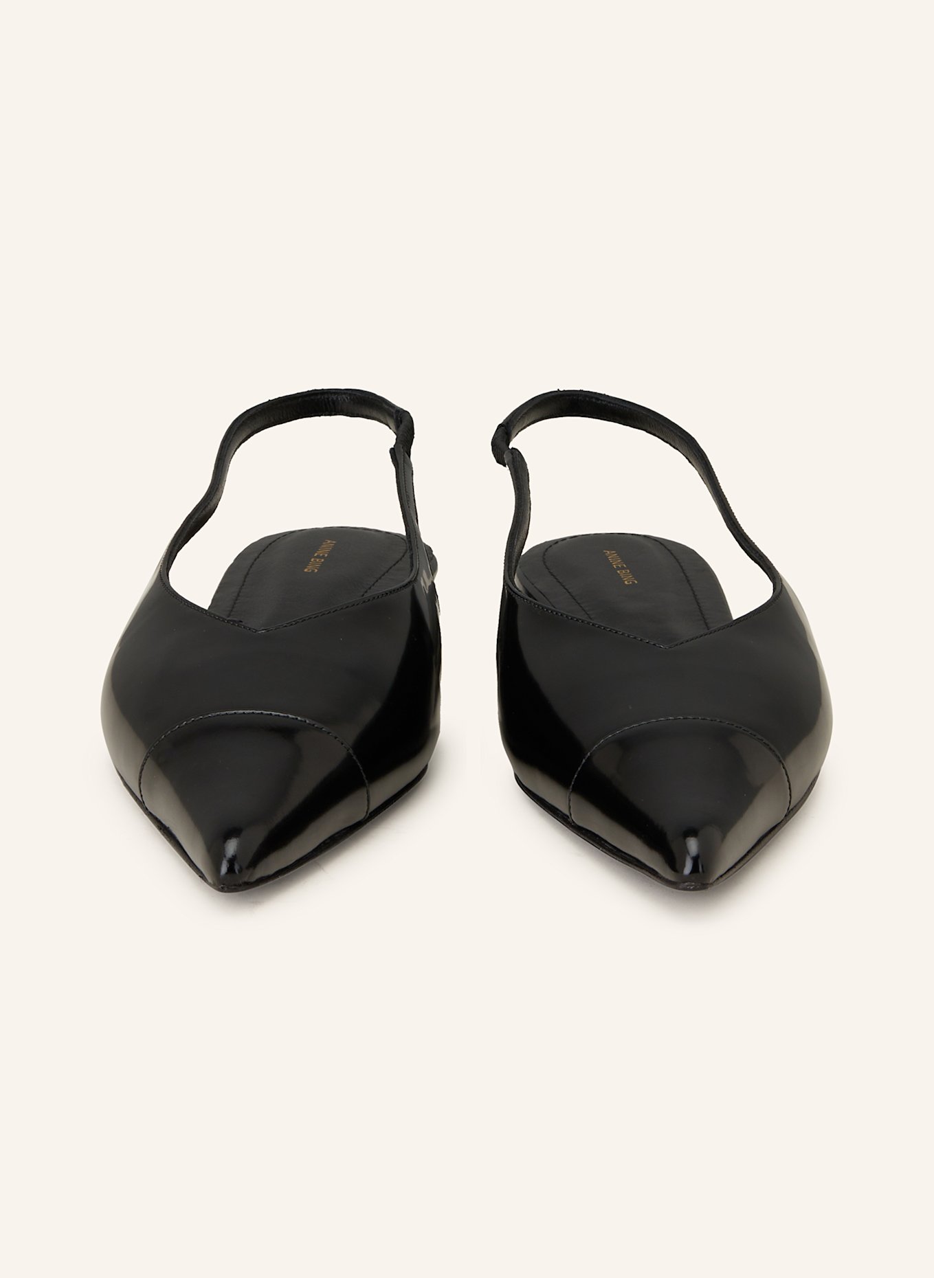 ANINE BING Sling ballerinas ELENA: BLACK