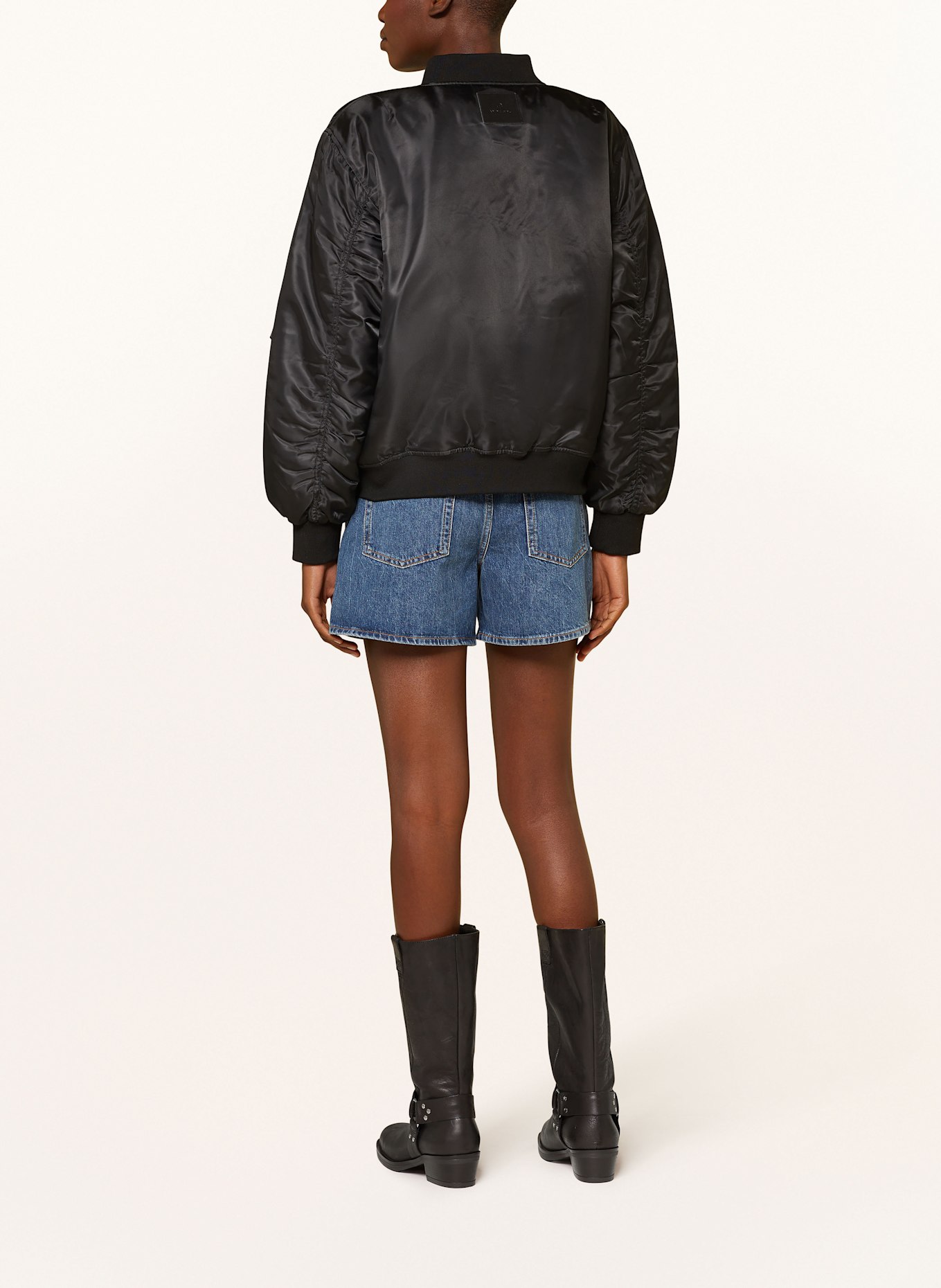ANINE BING Bomber jacket LEON: BLACK