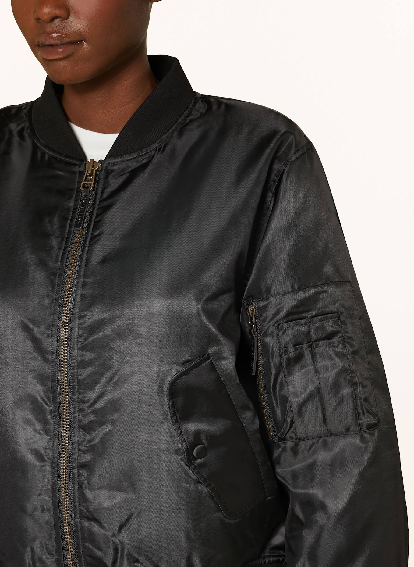 ANINE BING Bomber jacket LEON: BLACK