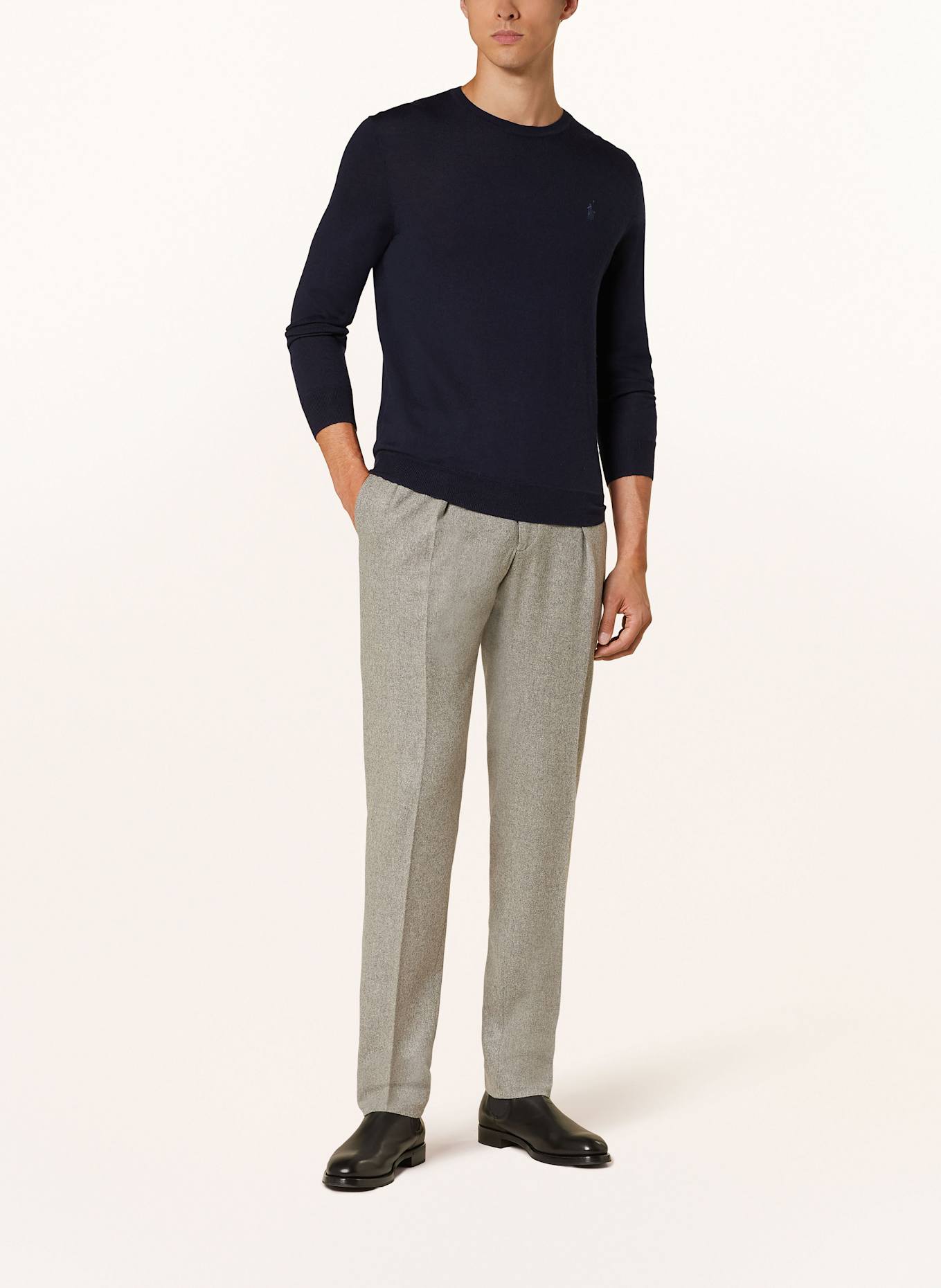 POLO RALPH LAUREN Pullover: DUNKELBLAU