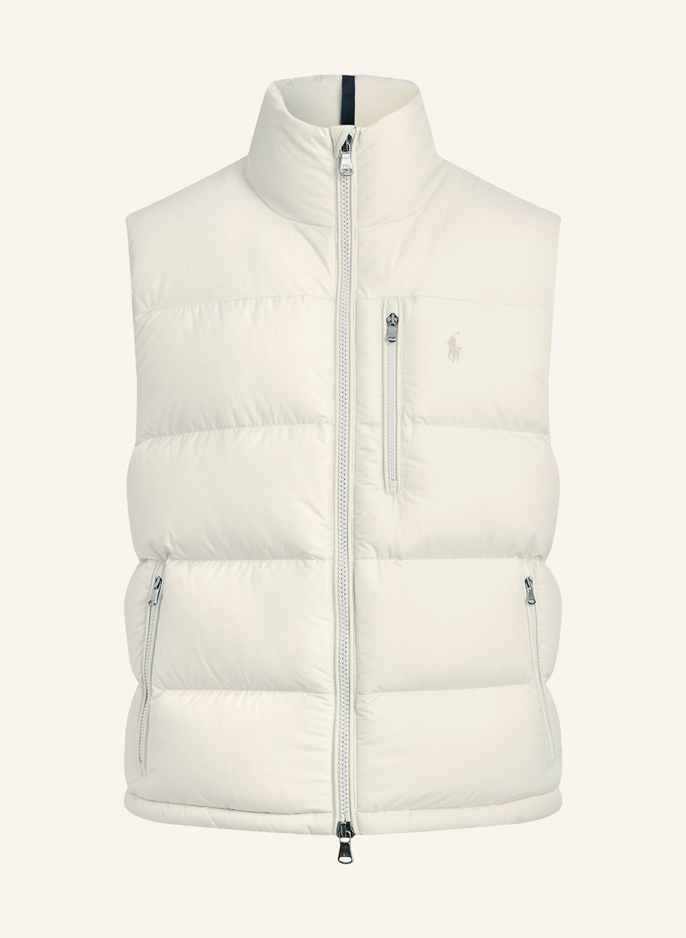 POLO RALPH LAUREN Down vest in ecru