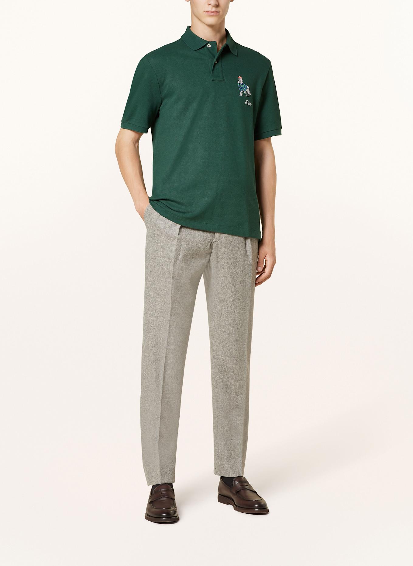 POLO RALPH LAUREN Piqué polo shirt classic fit: DARK GREEN