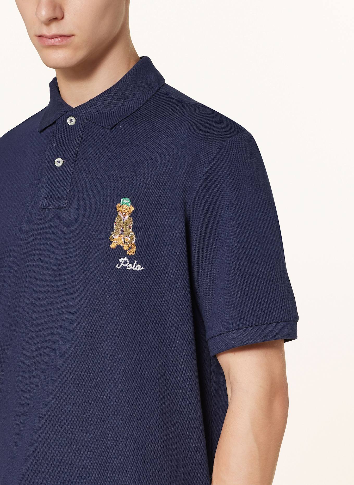 POLO RALPH LAUREN Polokošile z piké Classic Fit, Barva: TMAVĚ MODRÁ (Obrázek 4)