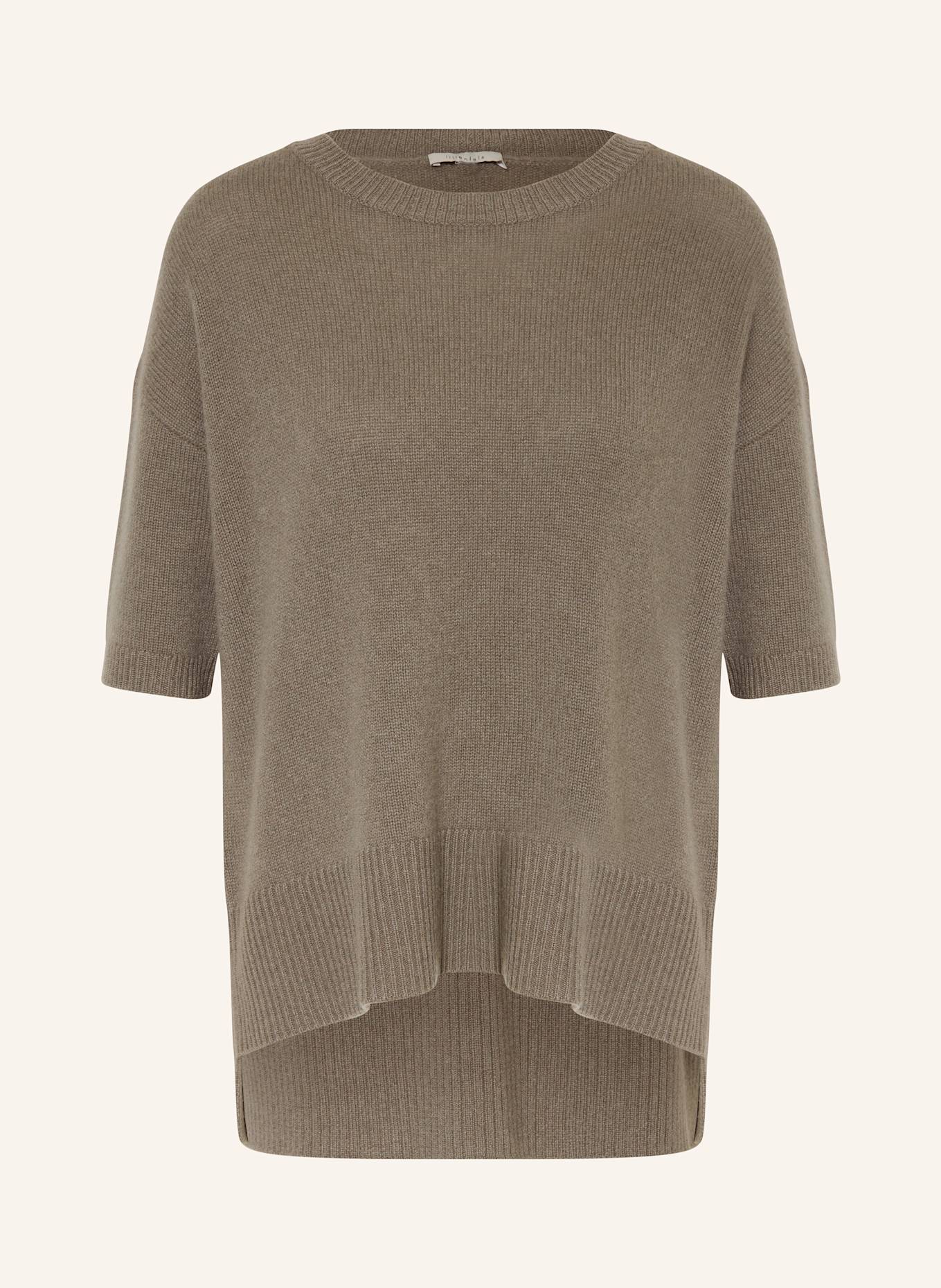 lilienfels Knit shirt in cashmere: KHAKI