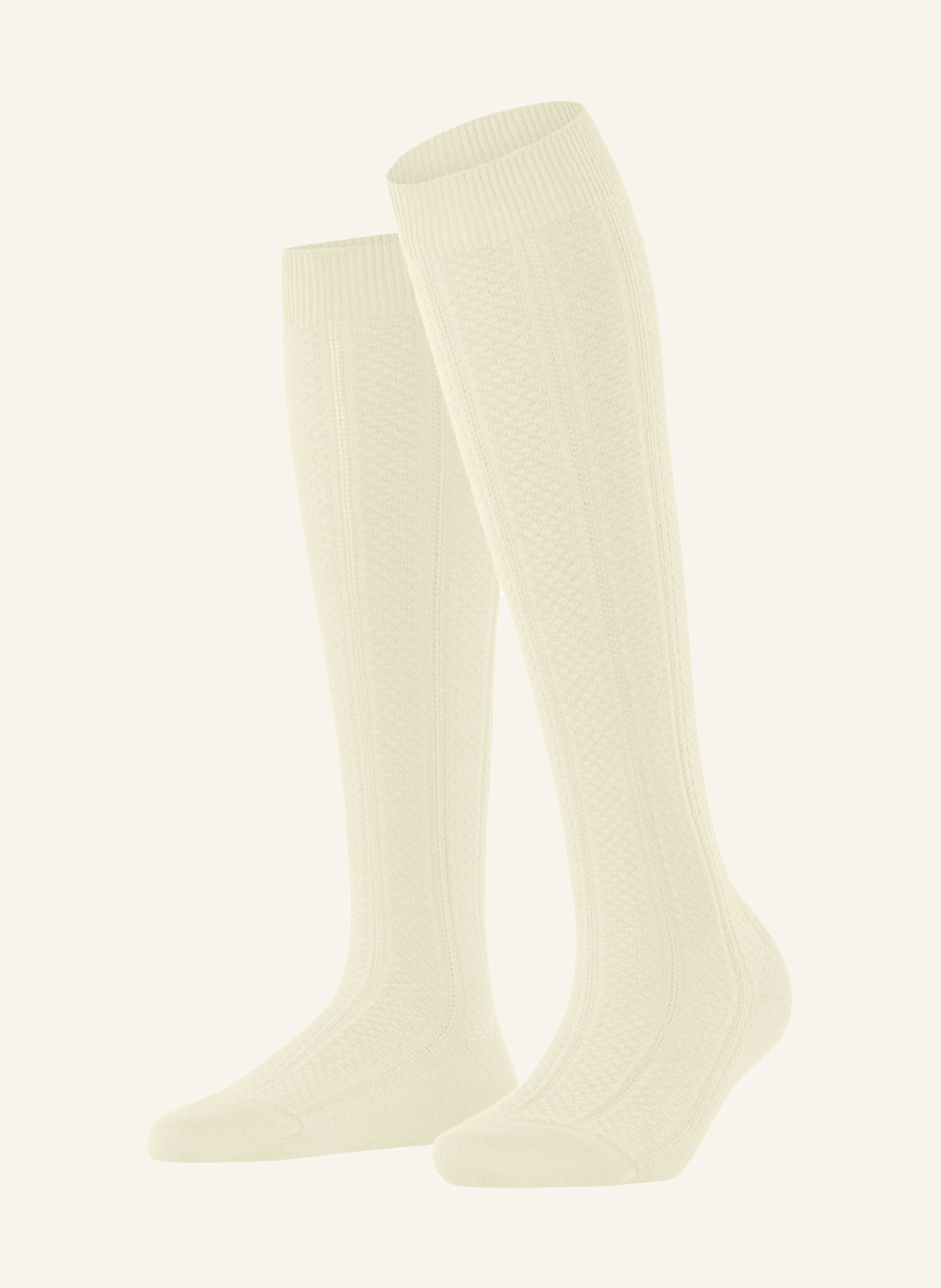 FALKE Skarpety NEEDLEPOINT: 2010 off-white