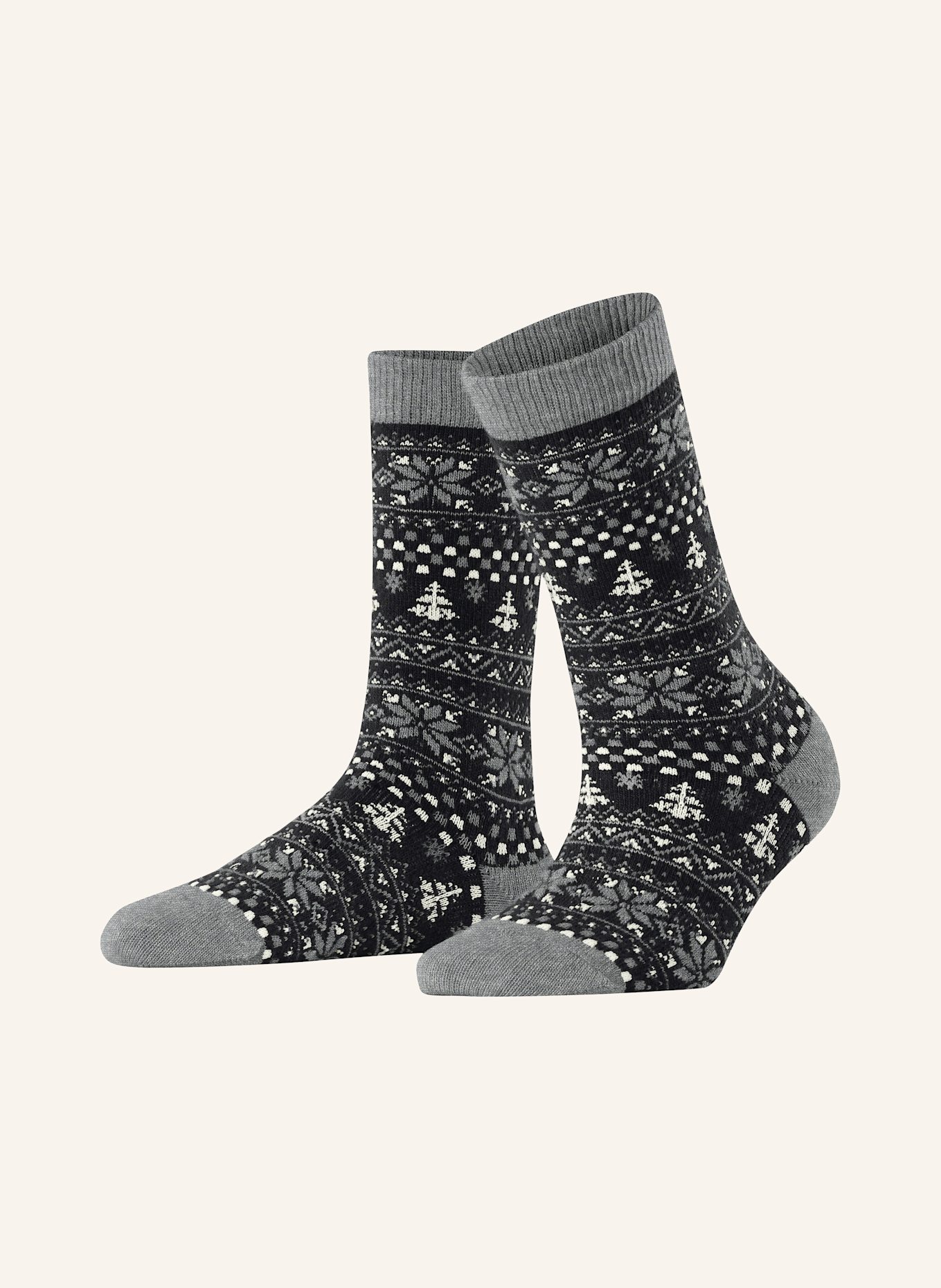FALKE Socks SOUNTRY CALLING: 3390 LIGHT GREYMEL.