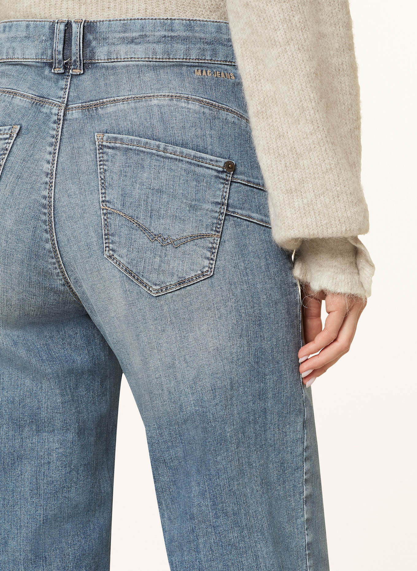 MAC Straight jeans Caprea PALAZZO, Color: Balenciaga Slim Cotton jeans Caprea (Image 6)
