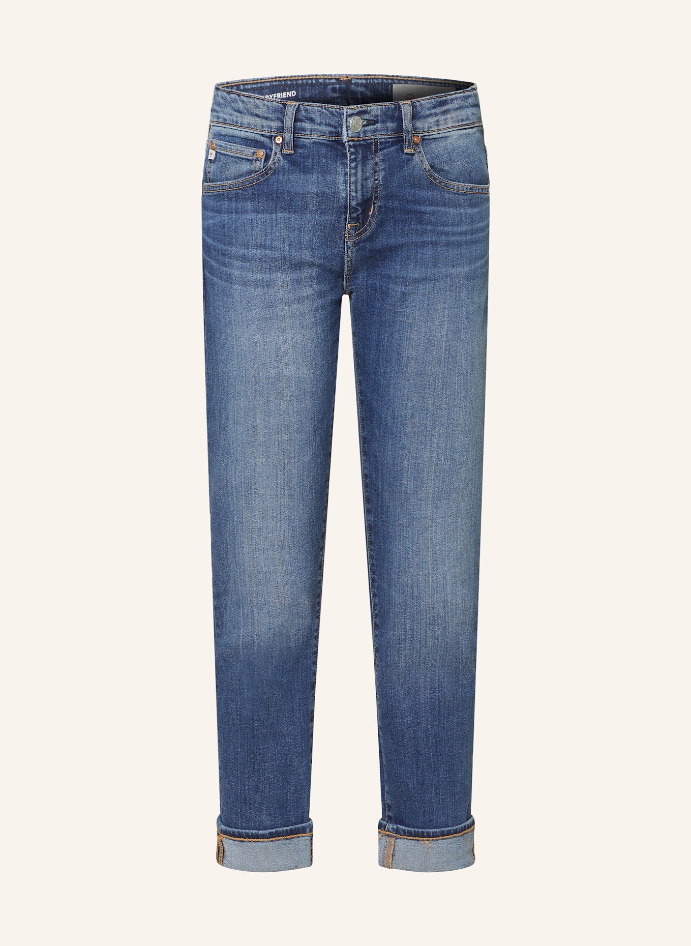 AG Jeans 7/8 jeans EX-BOYFRIEND SLIM, Color: 11Curve Low Rise Denim Shorts (Image 1)
